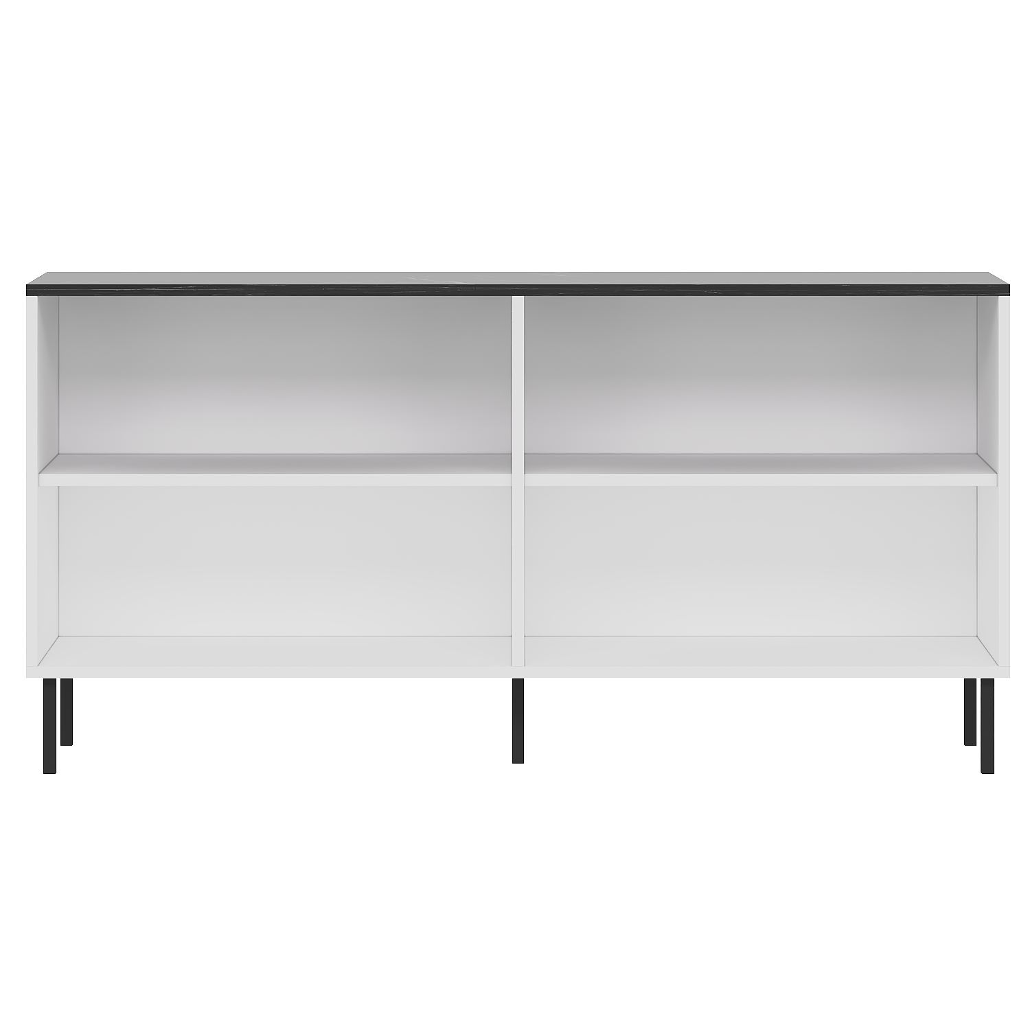 Consolă Hanah Home, PAL melaminat, 150 x 36 x 75 cm, alb/royal, 327ODS1335 — imaginea 3