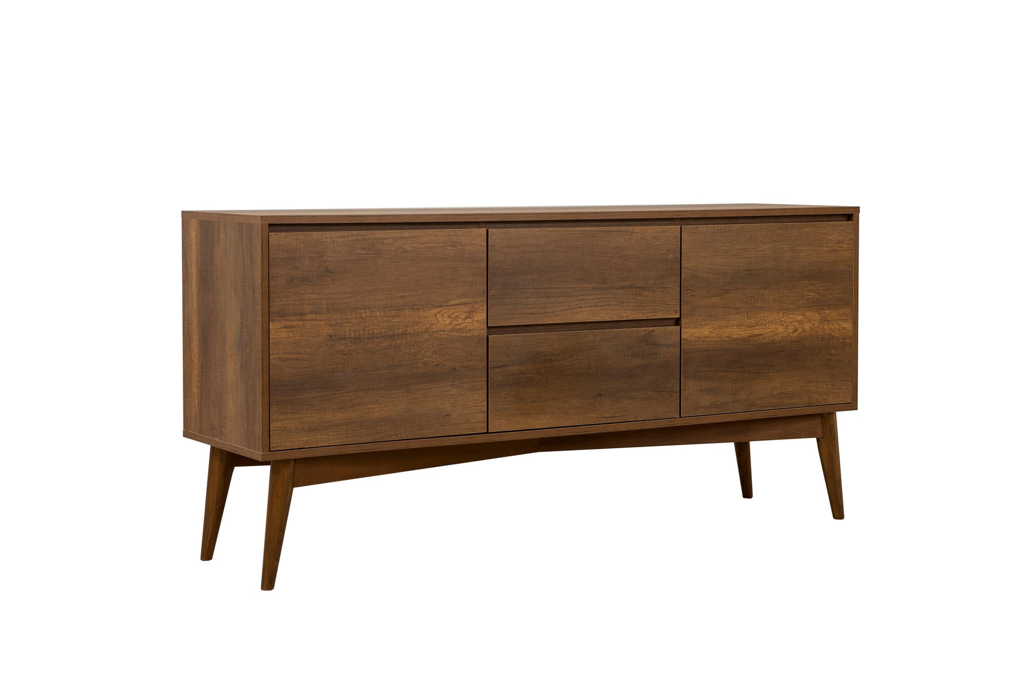 Consolă Hanah Home, PAL melaminat, 170 x 45 x 82.5 cm, nuc, 869VEL1735 — imaginea 2