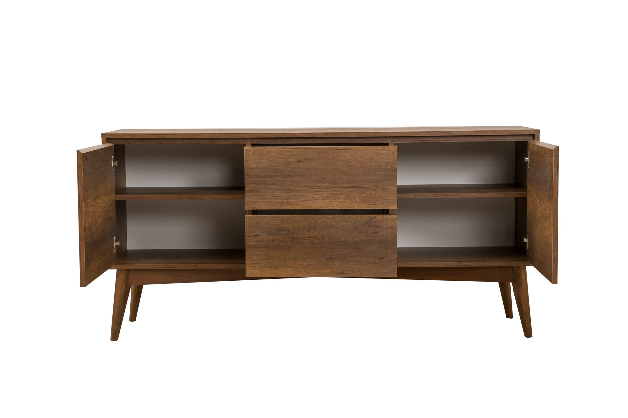 Consolă Hanah Home, PAL melaminat, 170 x 45 x 82.5 cm, nuc, 869VEL1735 — imaginea 4