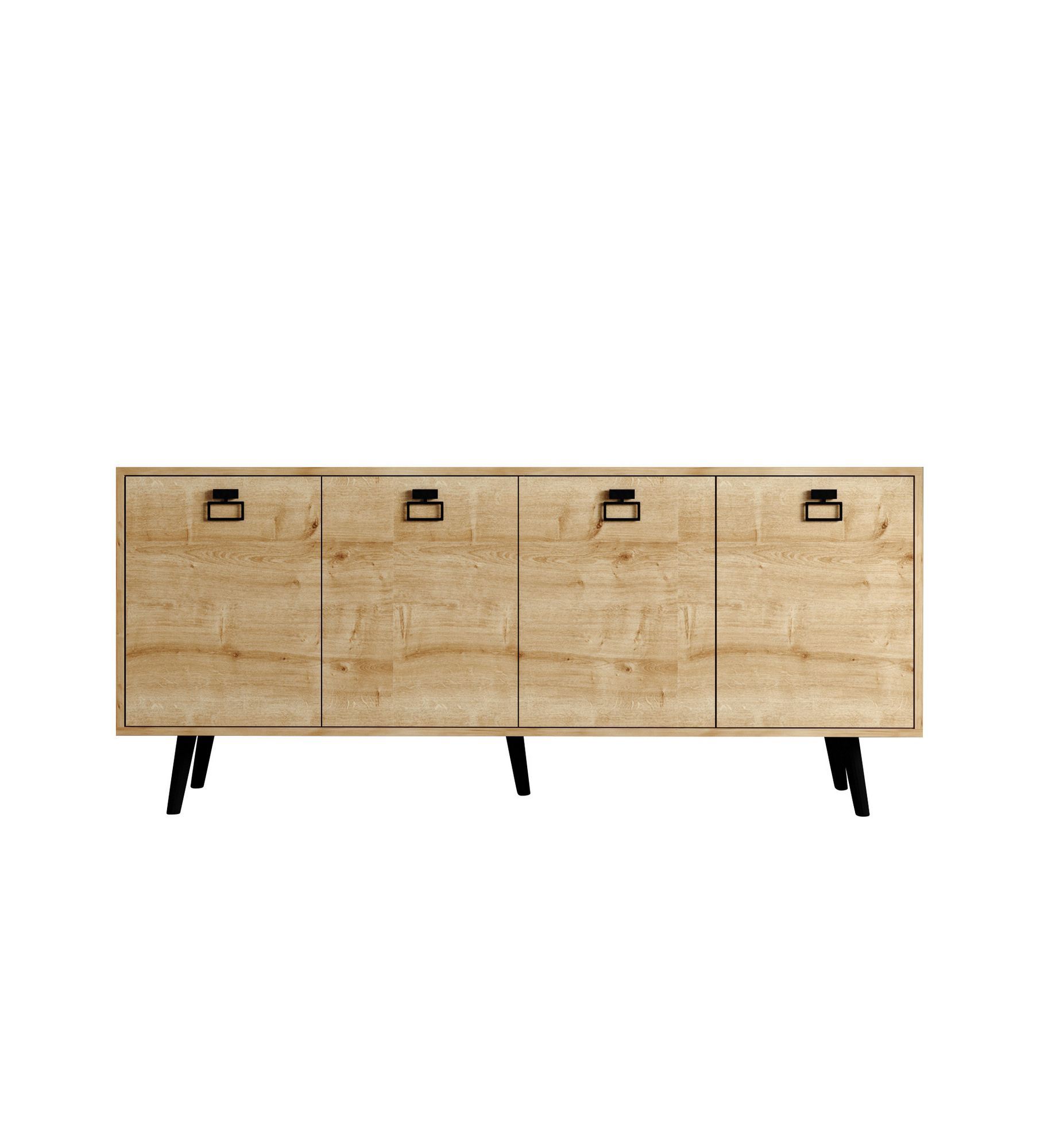 Consolă Hanah Home, PAL melaminat, 180 x 45 x 80 cm, sapphire stejar, 469ORN1505 — imaginea 2