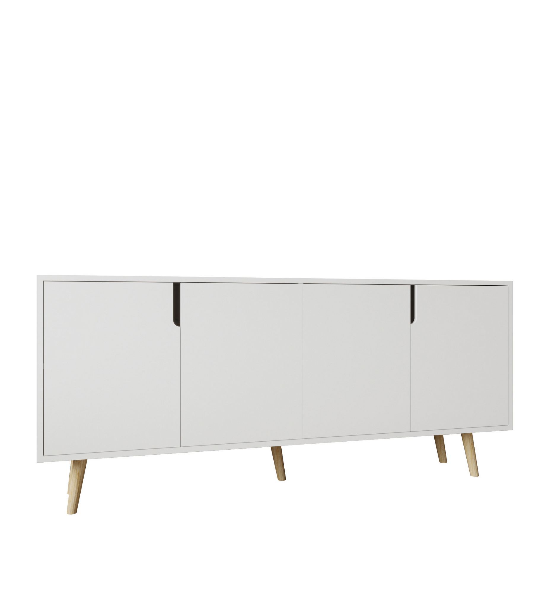 Consolă Hanah Home, PAL melaminat, 180 x 45 x 80 cm, alb, 469ORN1509 — imaginea 6