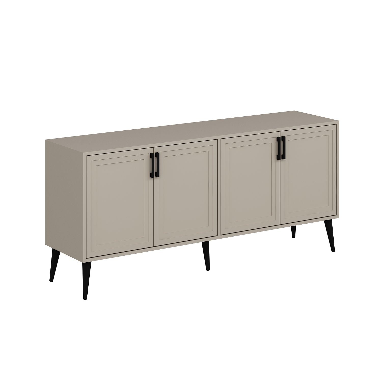 Consolă Hanah Home, PAL melaminat, 180 x 45 x 81 cm, bej nisipiu, 506MNR1322 — imaginea 3