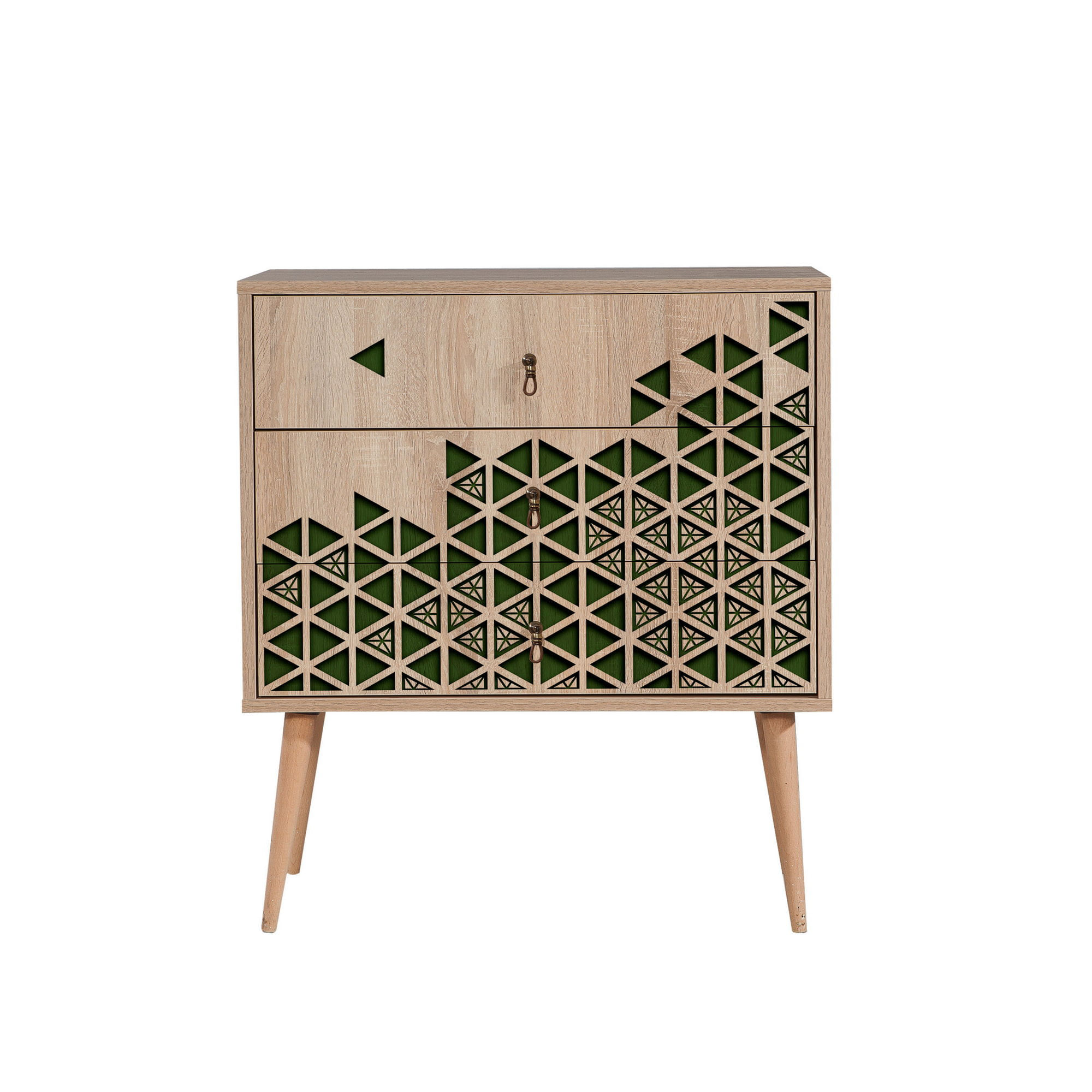 Comodă Hanah Home, PAL melaminat, 80 x 40 x 90 cm, stejar sonoma, 869VEL3429 — imaginea 6