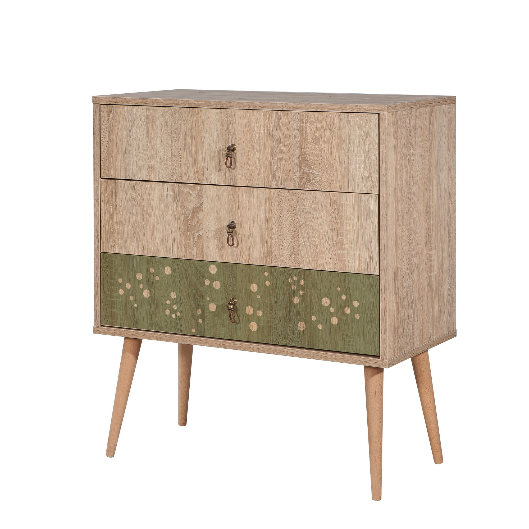 Comodă Hanah Home, PAL melaminat, 80 x 40 x 89 cm, multicolor, 869VEL3471 — imaginea 2