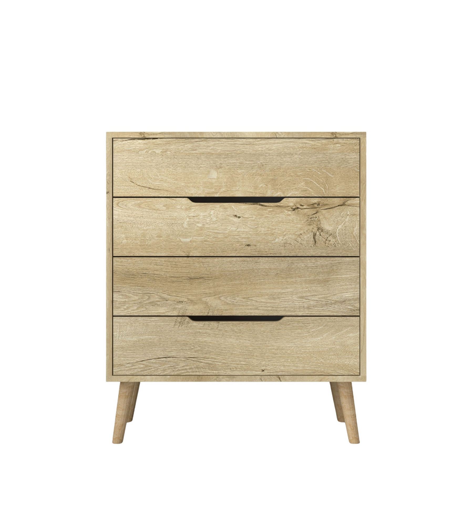 Comodă Hanah Home, PAL melaminat, 78 x 45 x 95 cm, sapphire stejar, 469ORN2104 — imaginea 2