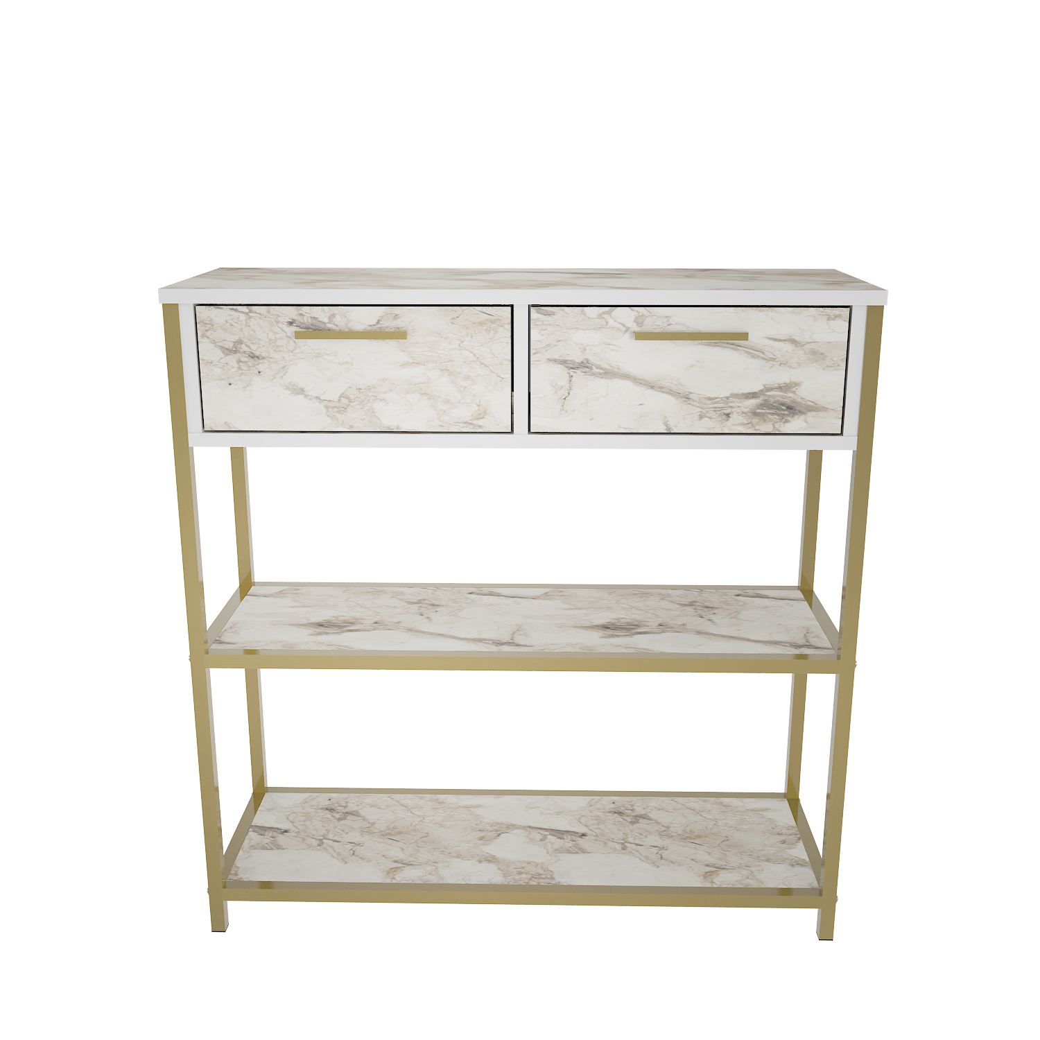 Comodă Hanah Home, PAL melaminat, 90 x 30.5 x 92 cm, ephesus, 875ZNA4301 — imaginea 3