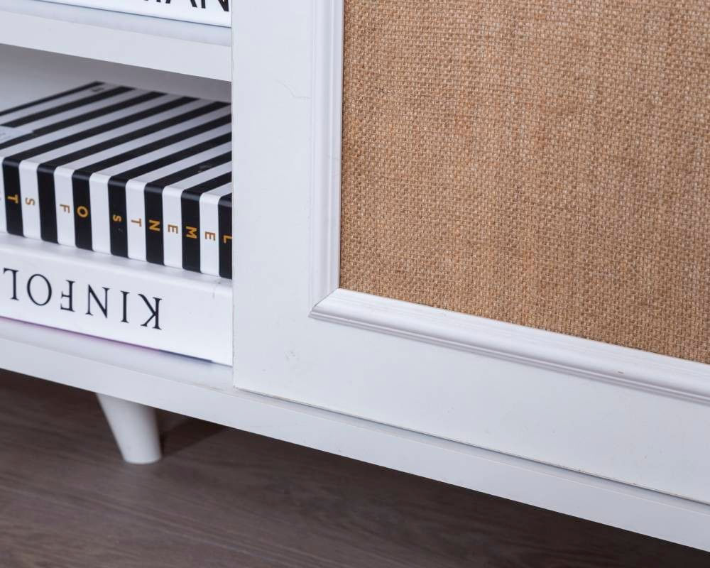 Comodă TV Hanah Home, MDF, 55 x 41 x 180 cm, alb/stejar, 277WLN1134 — imaginea 8