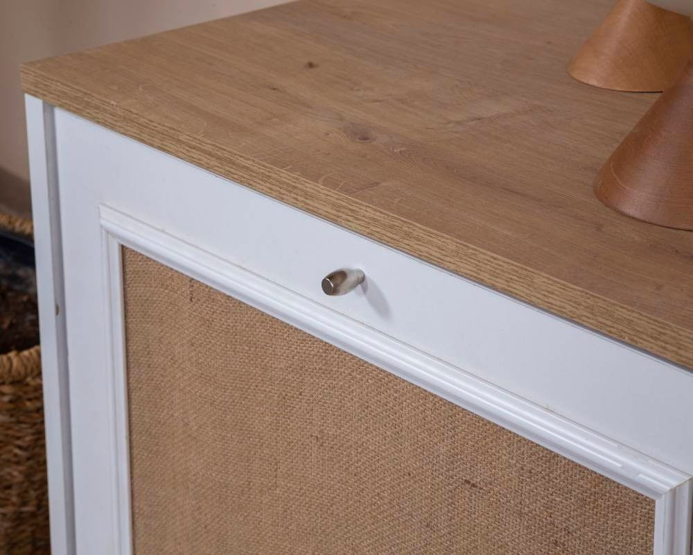 Comodă TV Hanah Home, MDF, 55 x 41 x 180 cm, alb/stejar, 277WLN1134 — imaginea 9