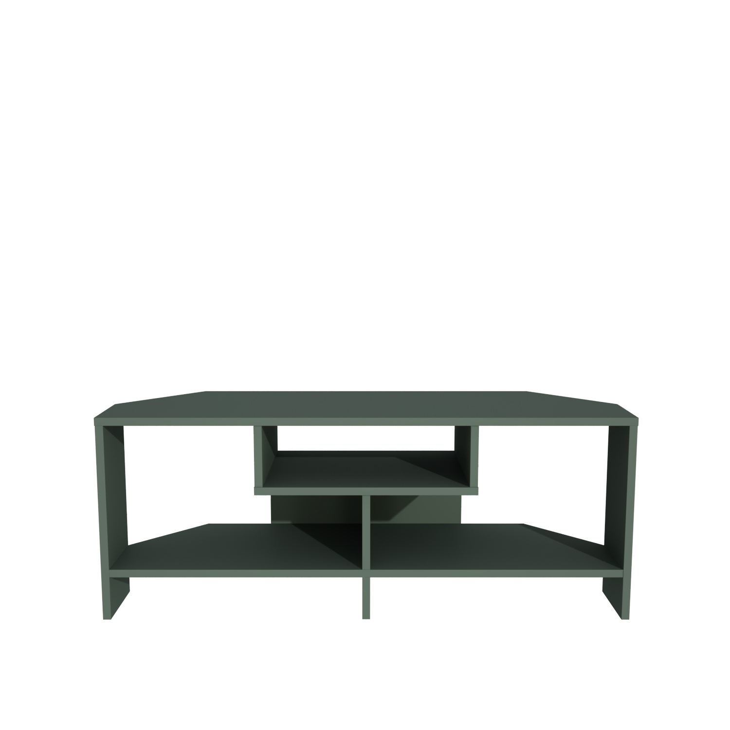 Comodă TV Hanah Home, PAL melaminat, 120 x 35 x 46.8 cm, verde, 875ZNA5358 — imaginea 4