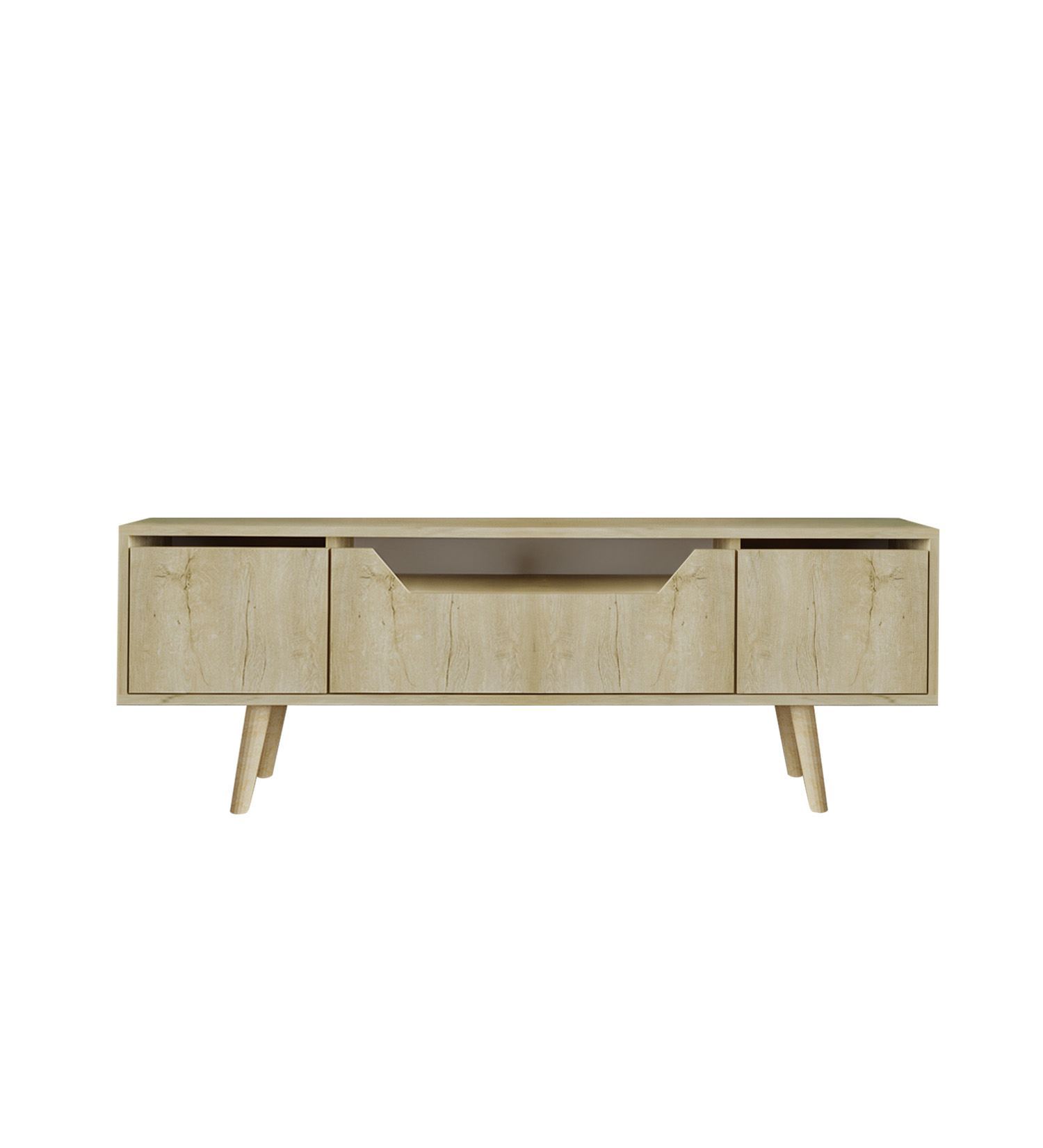 Comodă TV Hanah Home, PAL melaminat, 150 x 29.8 x 53 cm, sapphire stejar, 469ORN1713 — imaginea 2