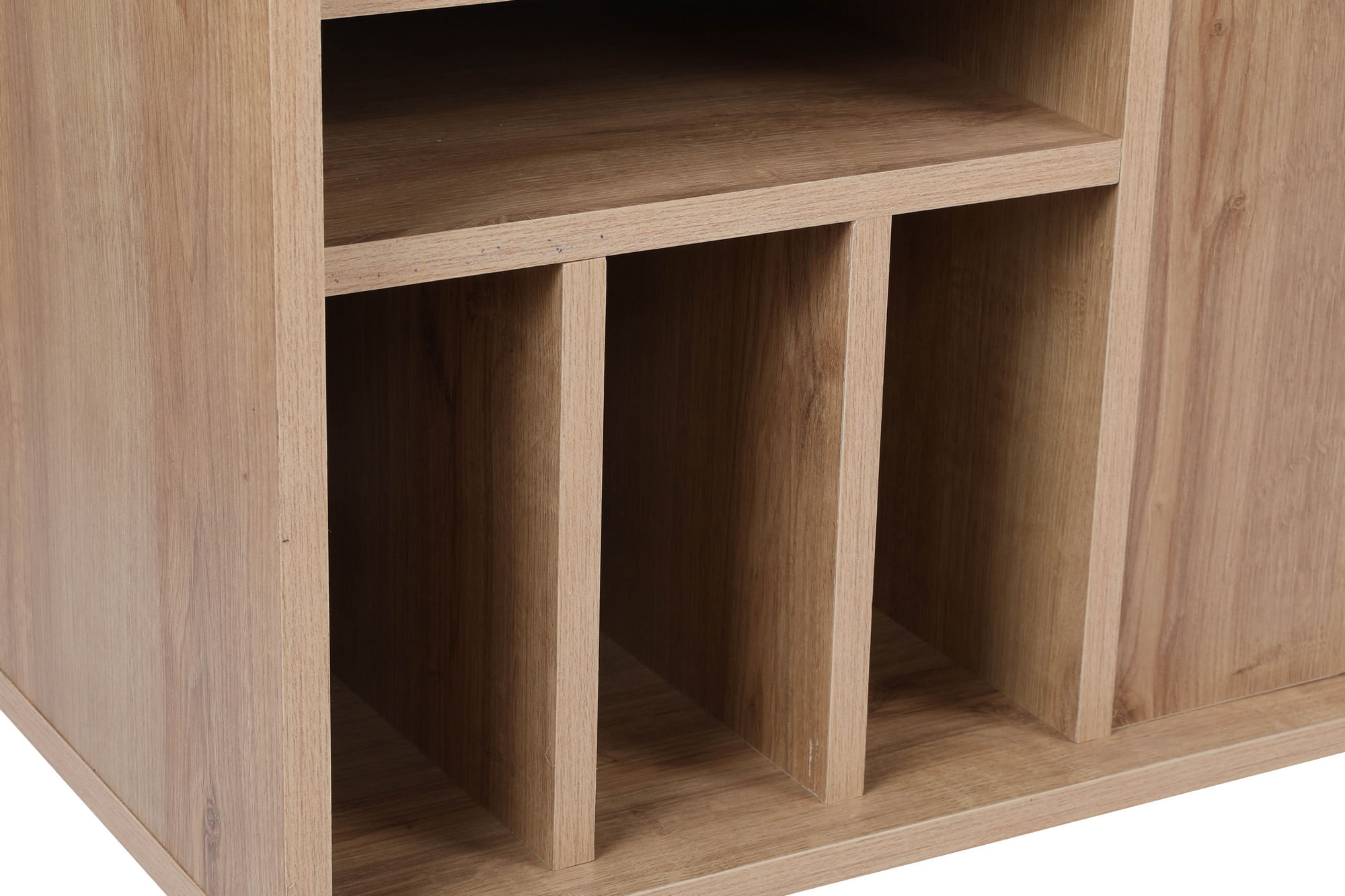 Comodă TV Hanah Home, PAL melaminat, 150 x 62 x 40 cm, stejar/negru, 811MDD3016 — imaginea 5