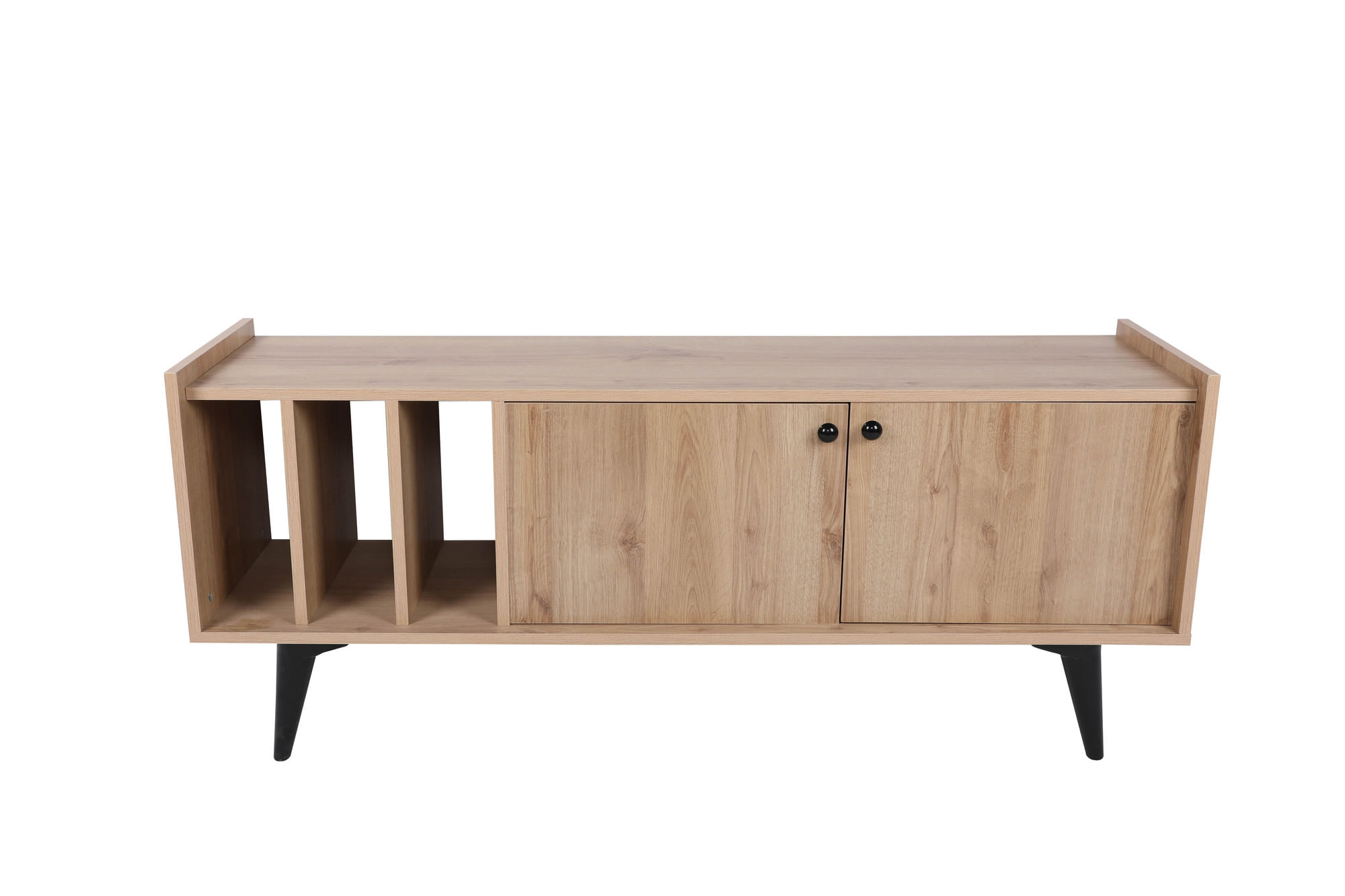 Comodă TV Hanah Home, PAL melaminat, 150 x 62 x 40 cm, stejar, 811MDD3014 — imaginea 2