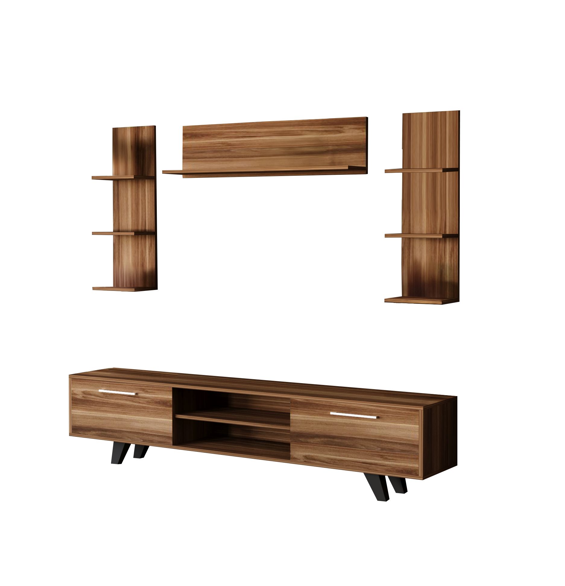 Comodă TV Hanah Home, PAL melaminat, 180 x 40 x 45 cm, lemn, 167RAB1904 — imaginea 5