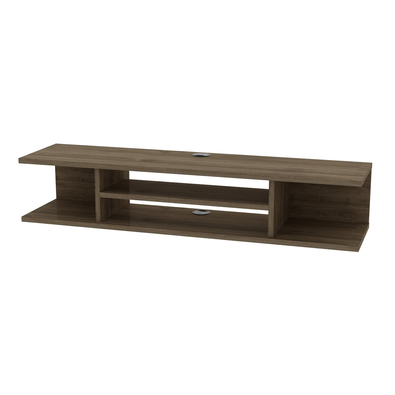 Comodă TV Hanah Home, PAL melaminat, 120 x 29.5 x 23 cm, nuc, 875ZNA3063 — imaginea 4