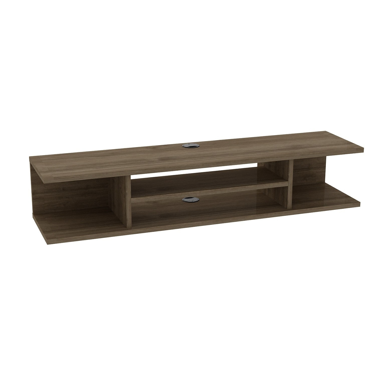 Comodă TV Hanah Home, PAL melaminat, 120 x 29.5 x 23 cm, nuc, 875ZNA3063 — imaginea 6