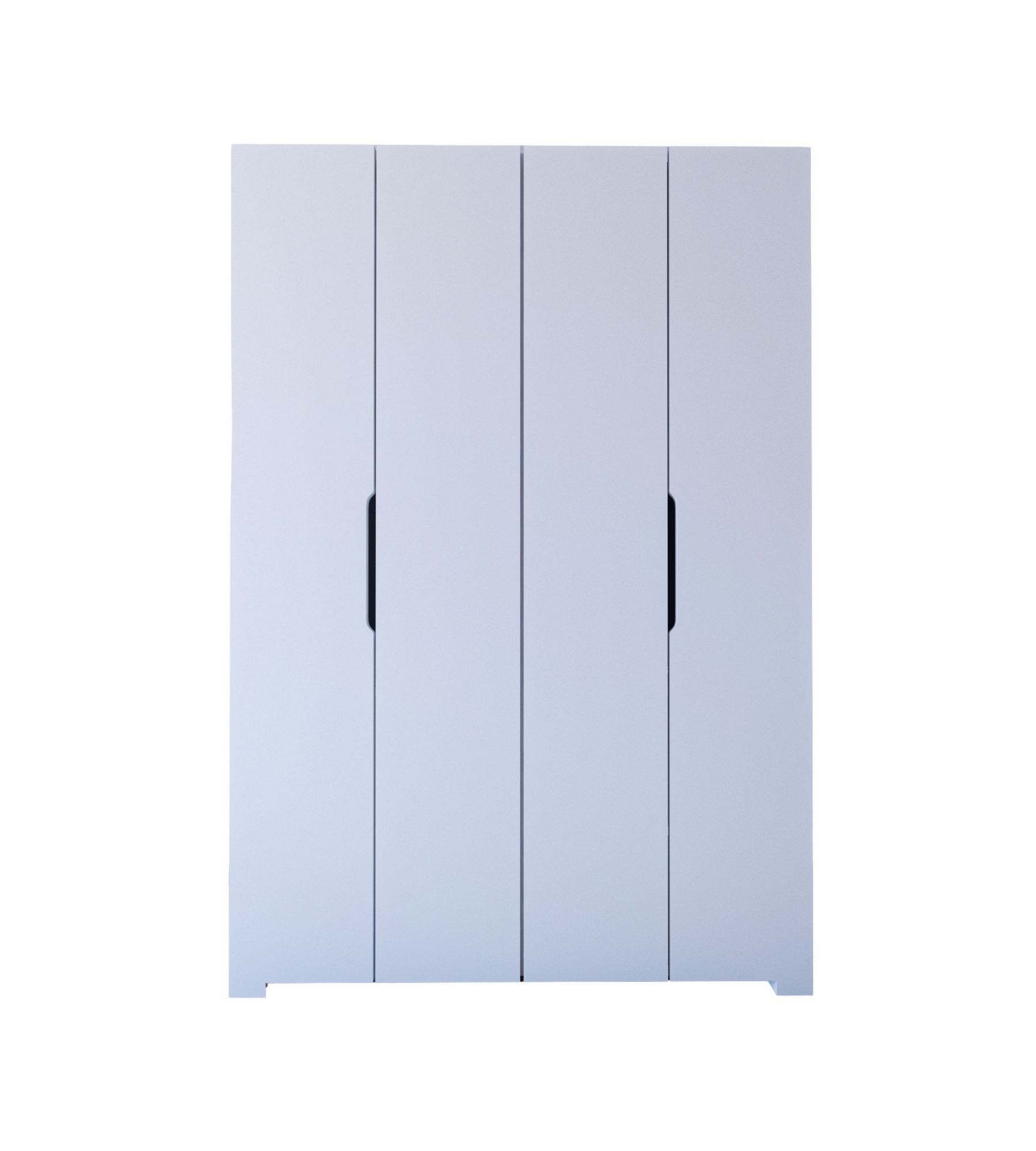 Dulap Hanah Home, PAL melaminat, 120 x 43.3 x 180 cm, alb, 469ORN1117 — imaginea 3