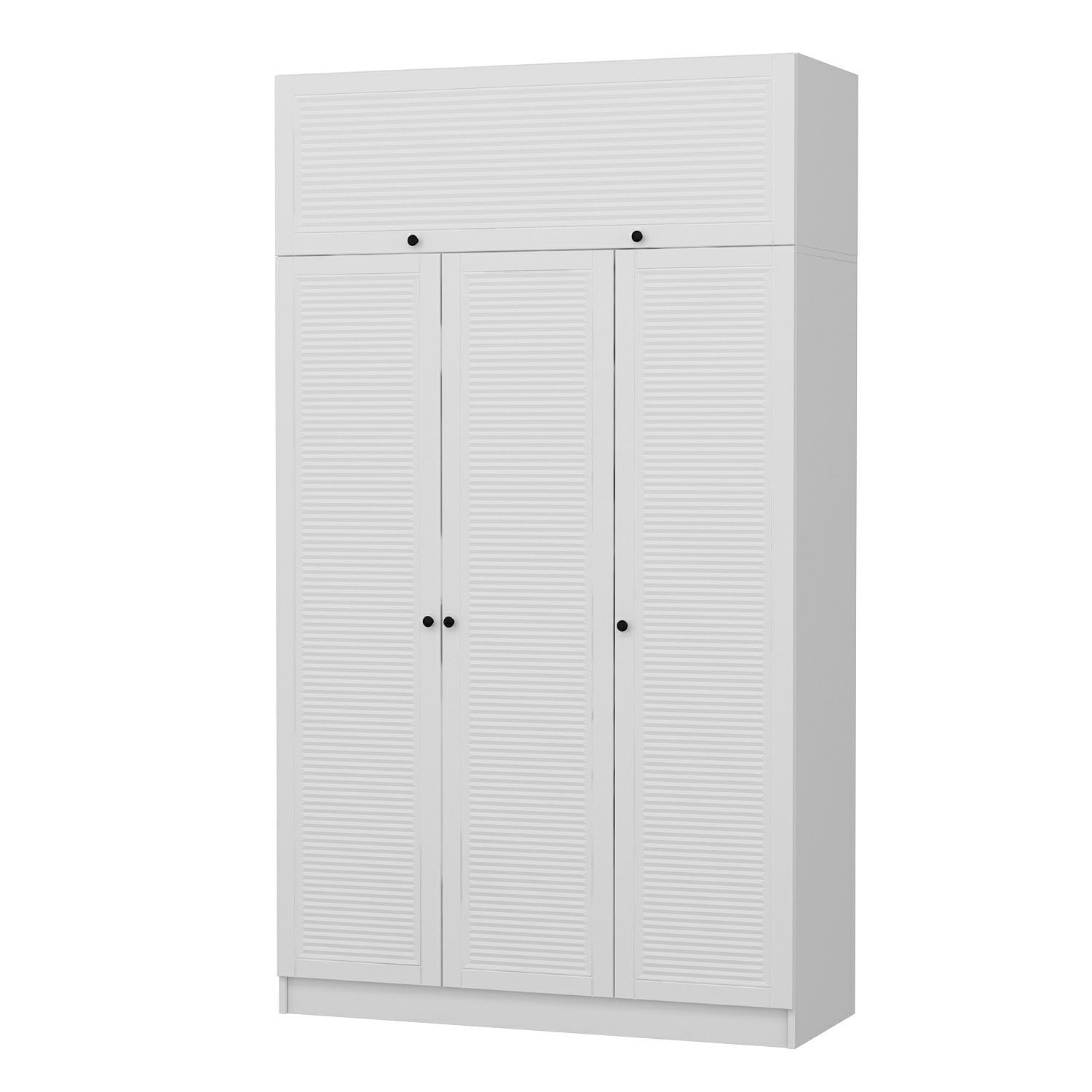 Dulap Hanah Home, PAL melaminat, 135 x 52 x 190 cm, alb, 506MNR3595