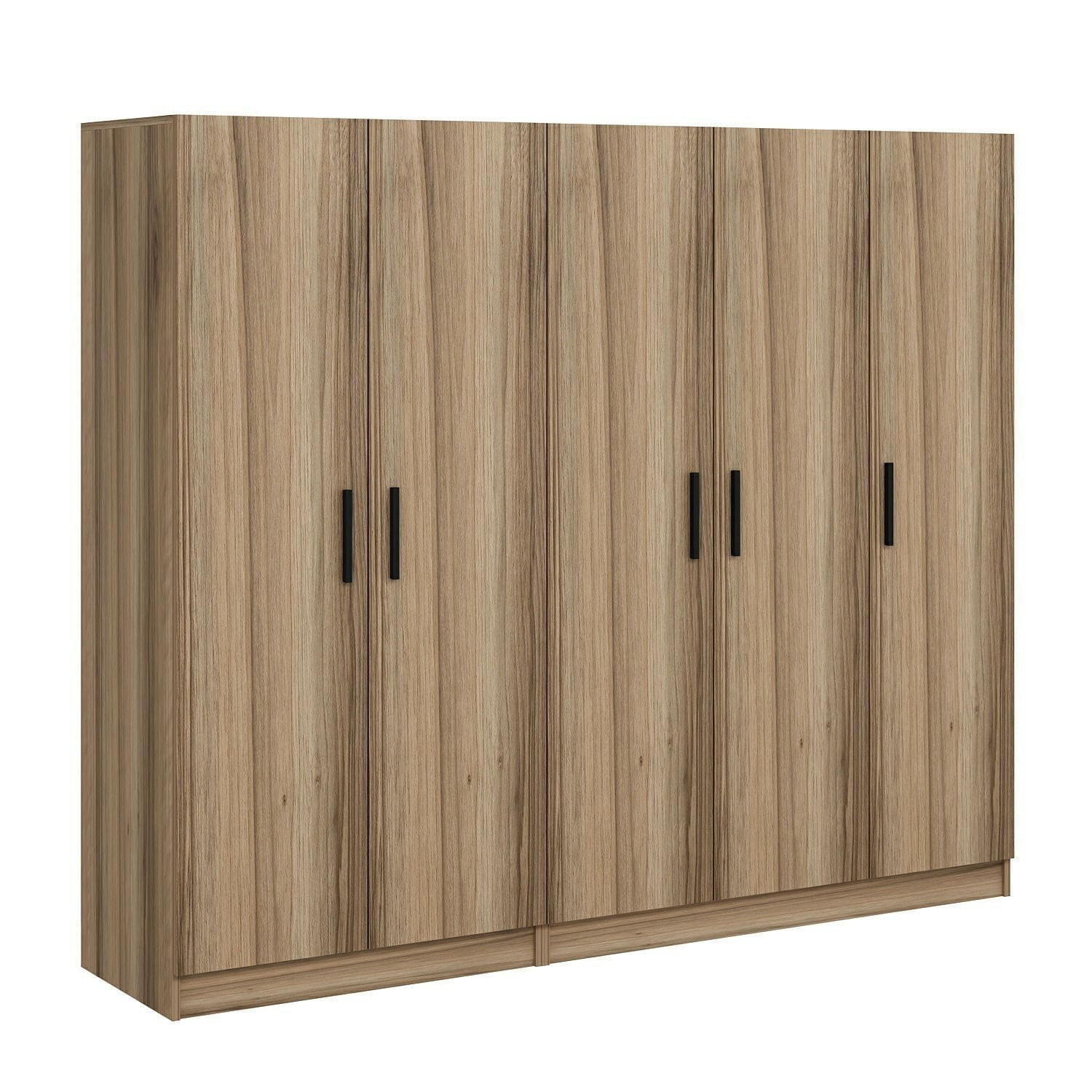 Dulap Hanah Home, PAL melaminat, 225 x 52 x 190 cm, dore, 506MNR2596 — imaginea 3