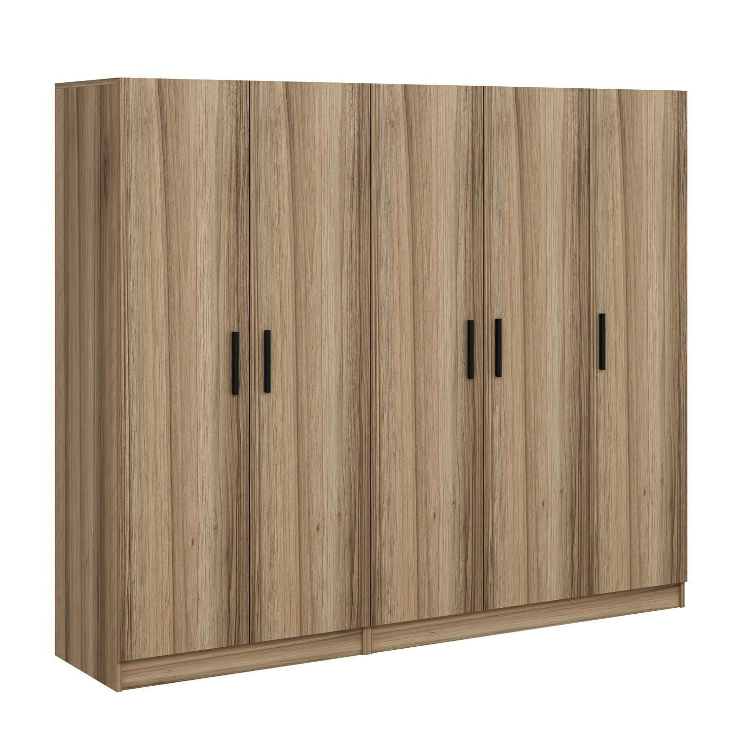 Dulap Hanah Home, PAL melaminat, 225 x 52 x 210 cm, dore, 506MNR2597 — imaginea 8