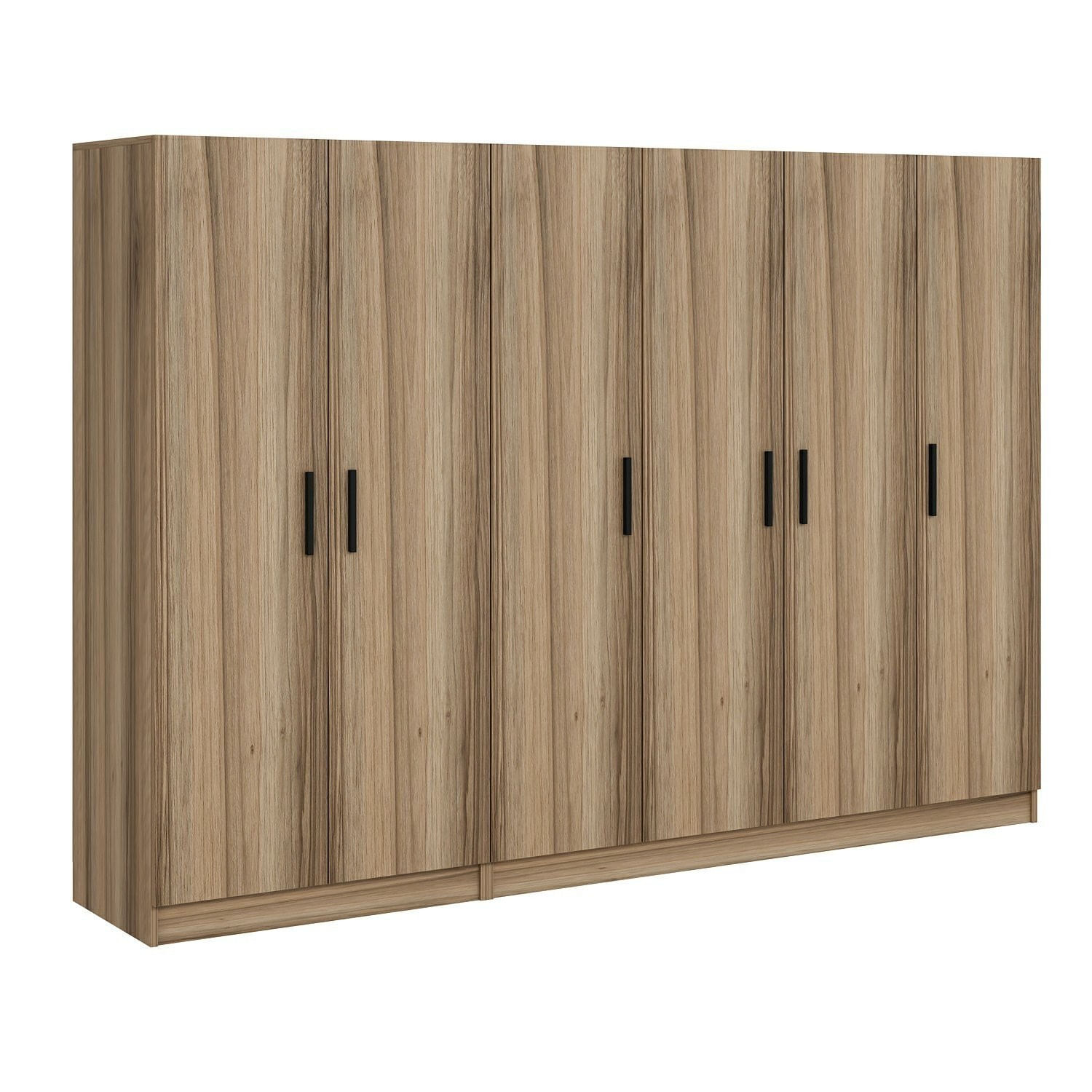 Dulap Hanah Home, PAL melaminat, 270 x 52 x 190 cm, dore, 506MNR2746 — imaginea 7
