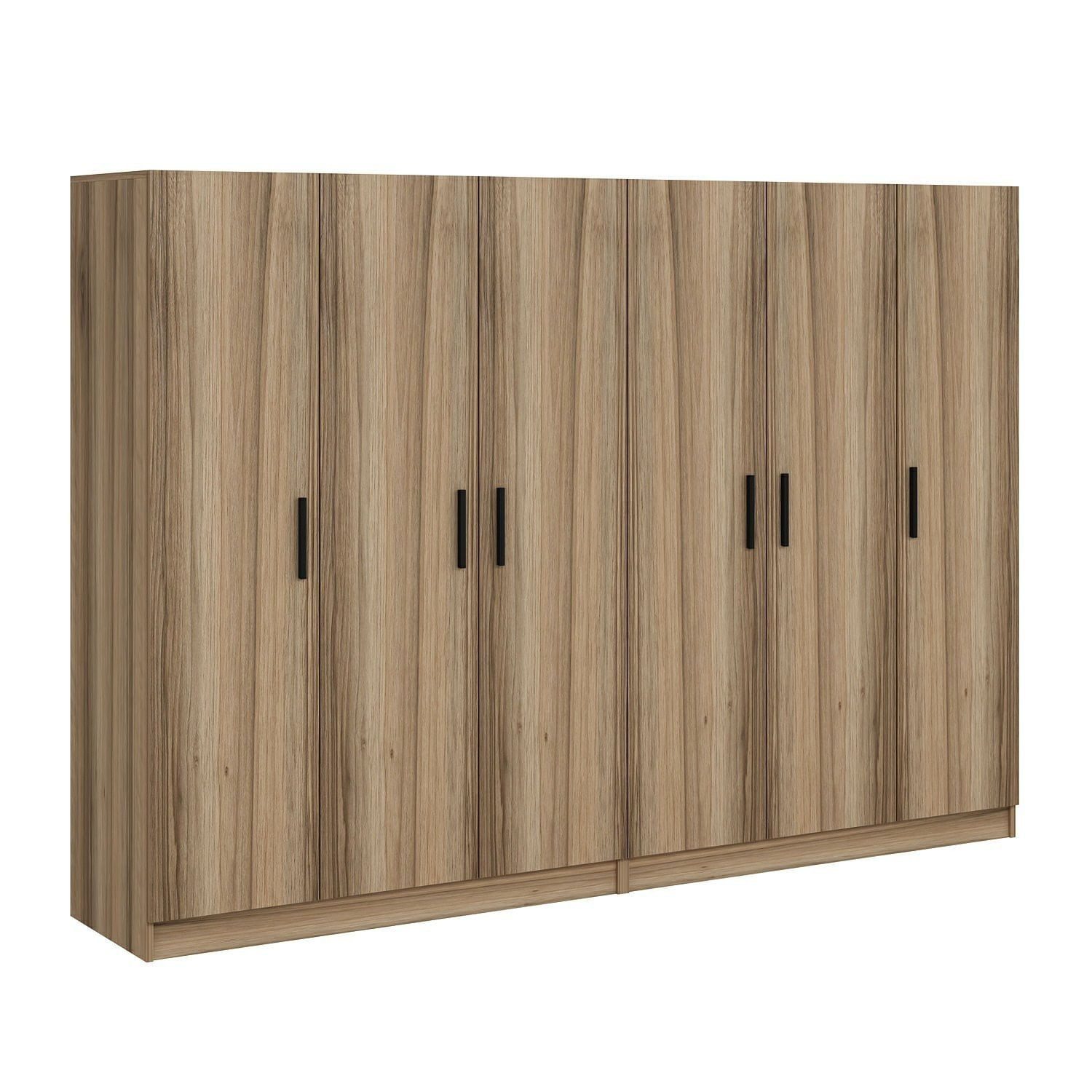 Dulap Hanah Home, PAL melaminat, 270 x 52 x 210 cm, dore, 506MNR2751 — imaginea 7