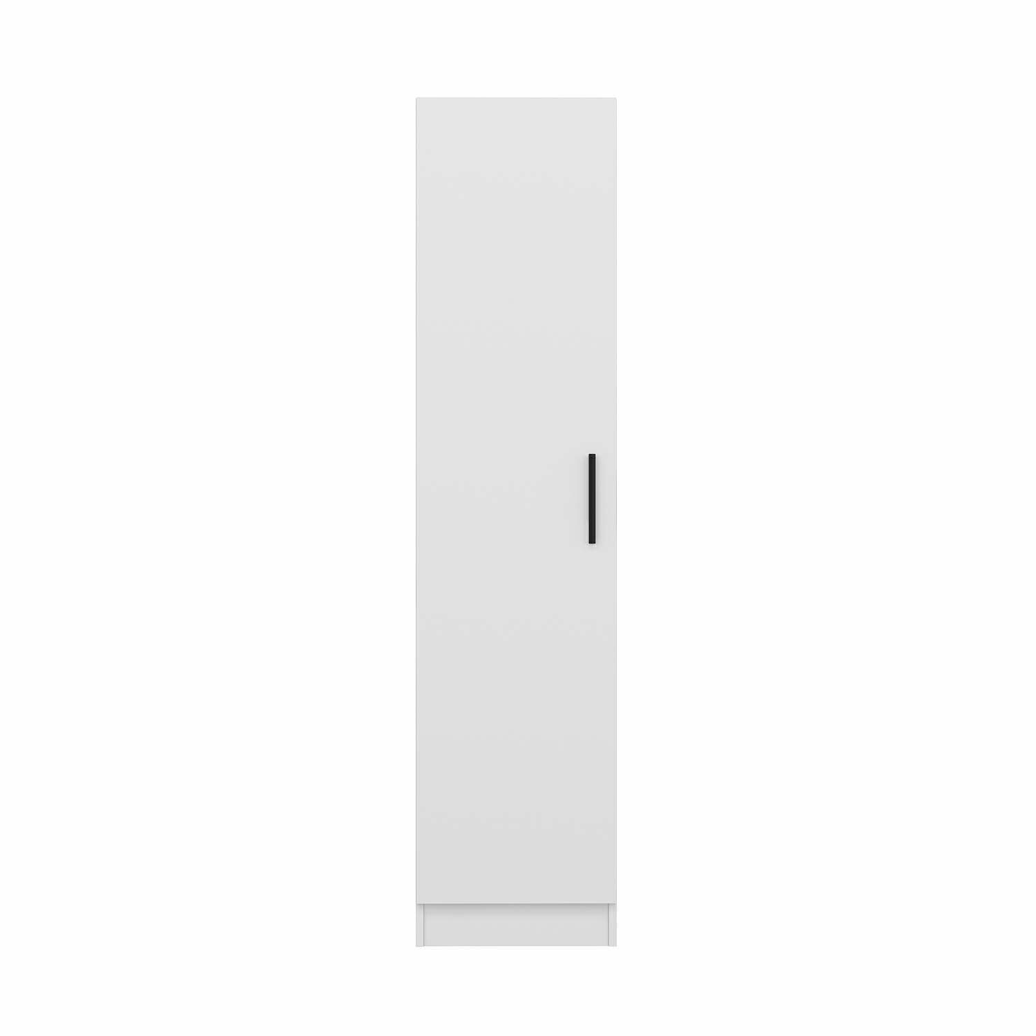 Dulap Hanah Home, PAL melaminat, 45 x 52 x 190 cm, alb, 506MNR3625 — imaginea 4