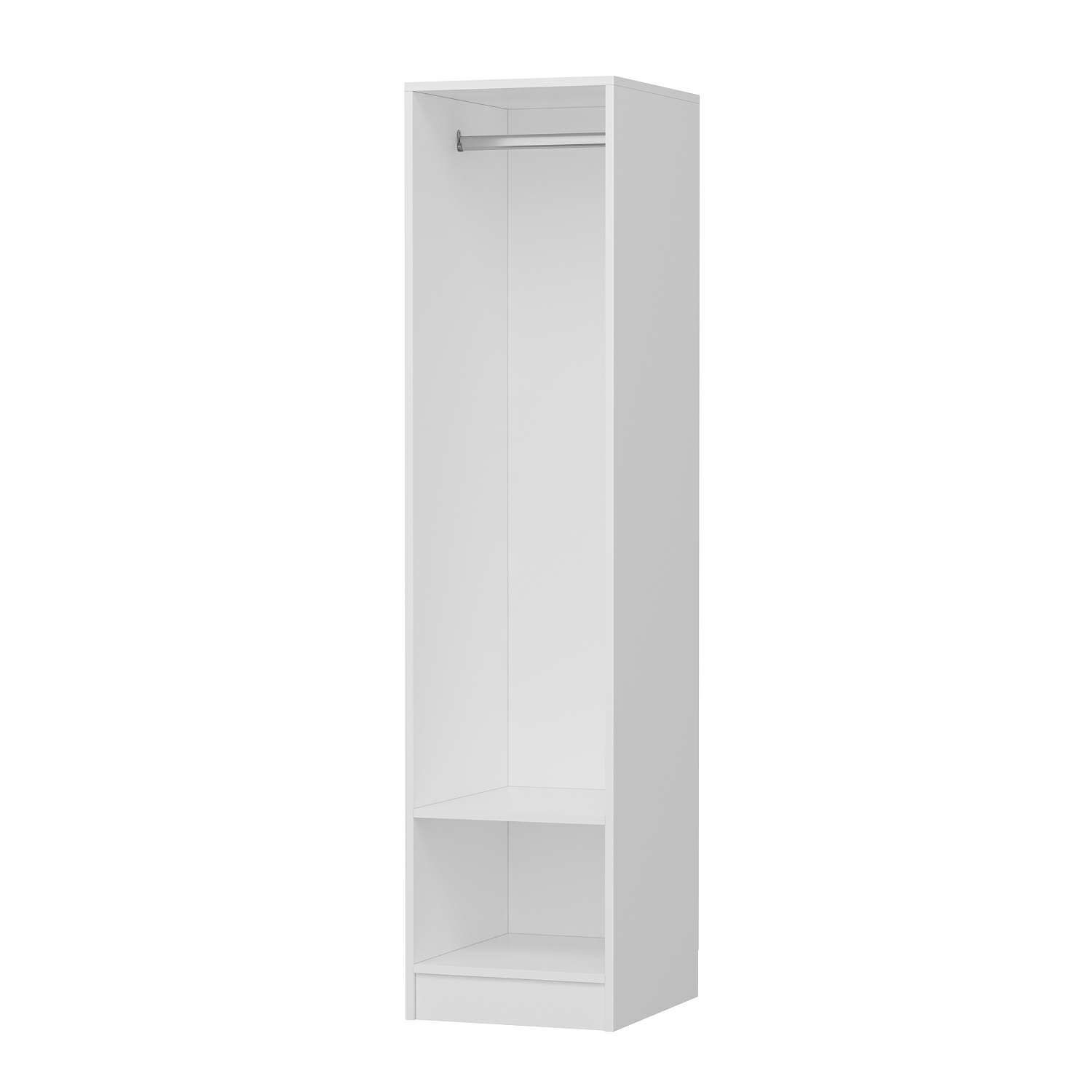 Dulap Hanah Home, PAL melaminat, 45 x 52 x 190 cm, alb, 506MNR3629 — imaginea 6