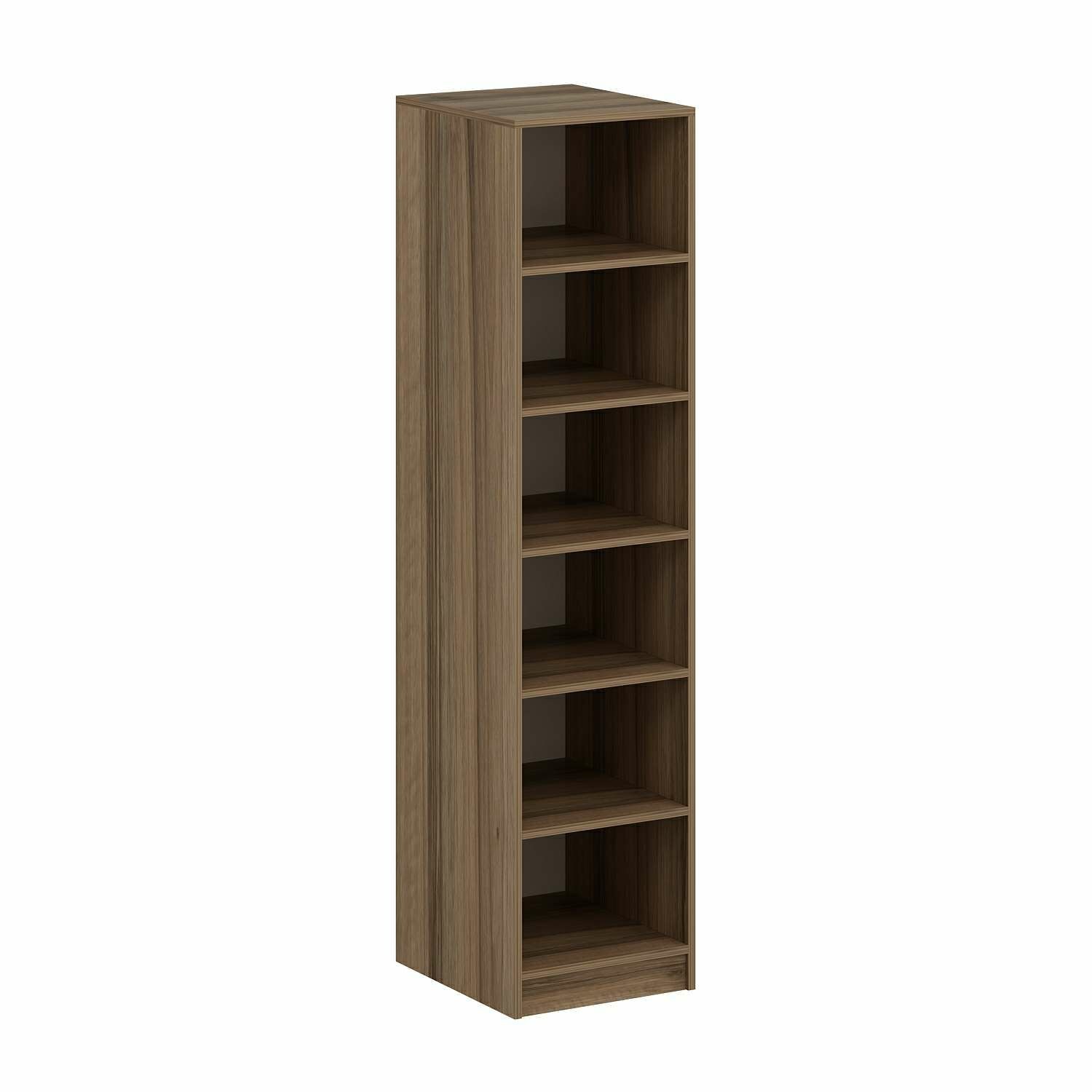 Dulap Hanah Home, PAL melaminat, 45 x 52 x 190 cm, alb/dore, 506MNR3719 — imaginea 6