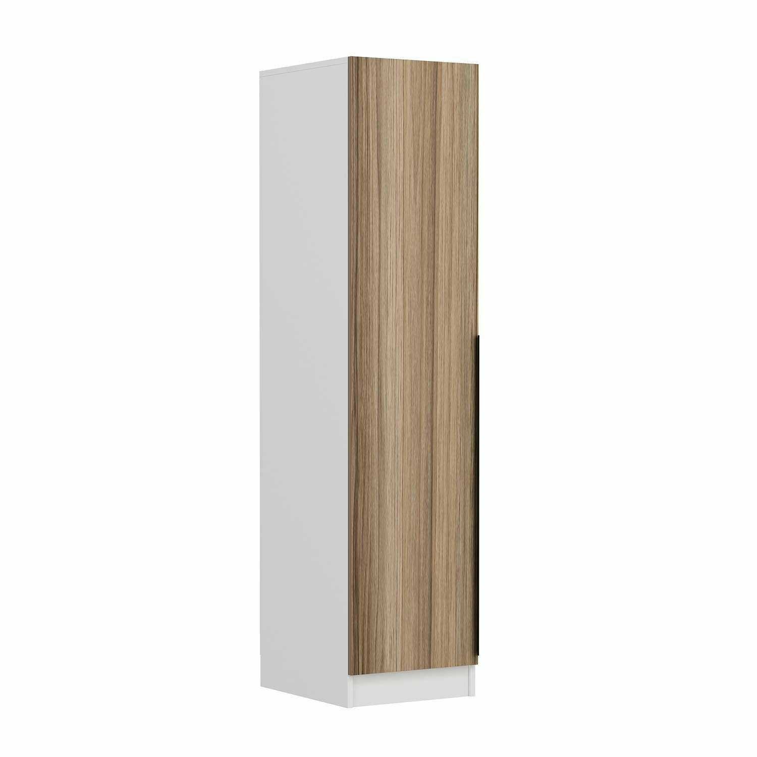 Dulap Hanah Home, PAL melaminat, 45 x 52 x 190 cm, nuc/alb, 506MNR3693 — imaginea 3