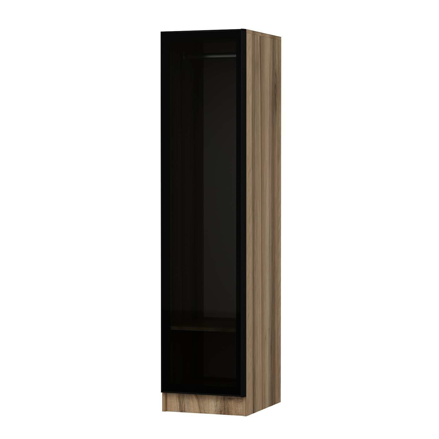 Dulap Hanah Home, PAL melaminat, 45 x 52 x 190 cm, nuc/fume, 506MNR3657 — imaginea 5