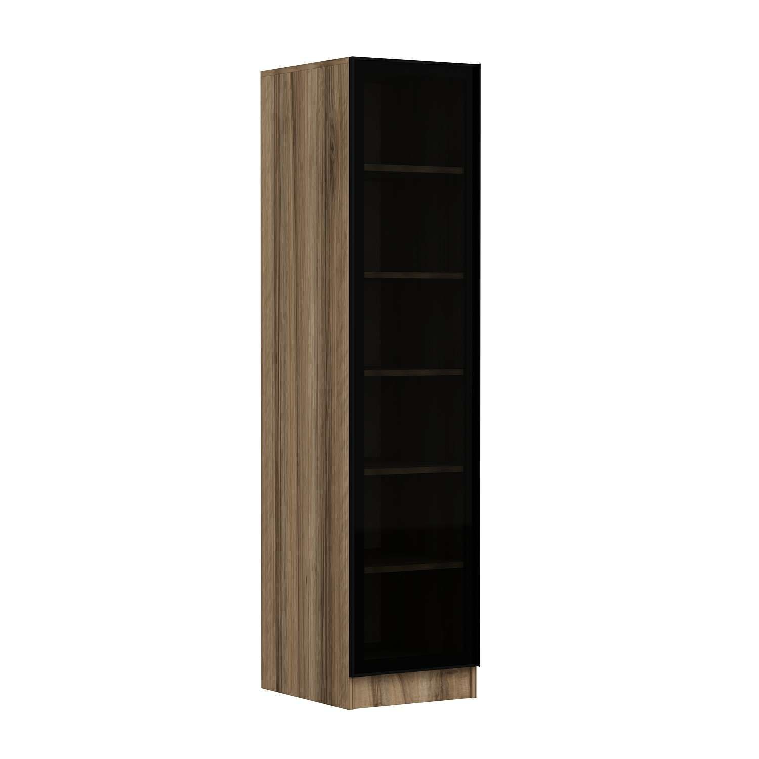 Dulap Hanah Home, PAL melaminat, 45 x 52 x 190 cm, nuc/fume, 506MNR3717 — imaginea 5
