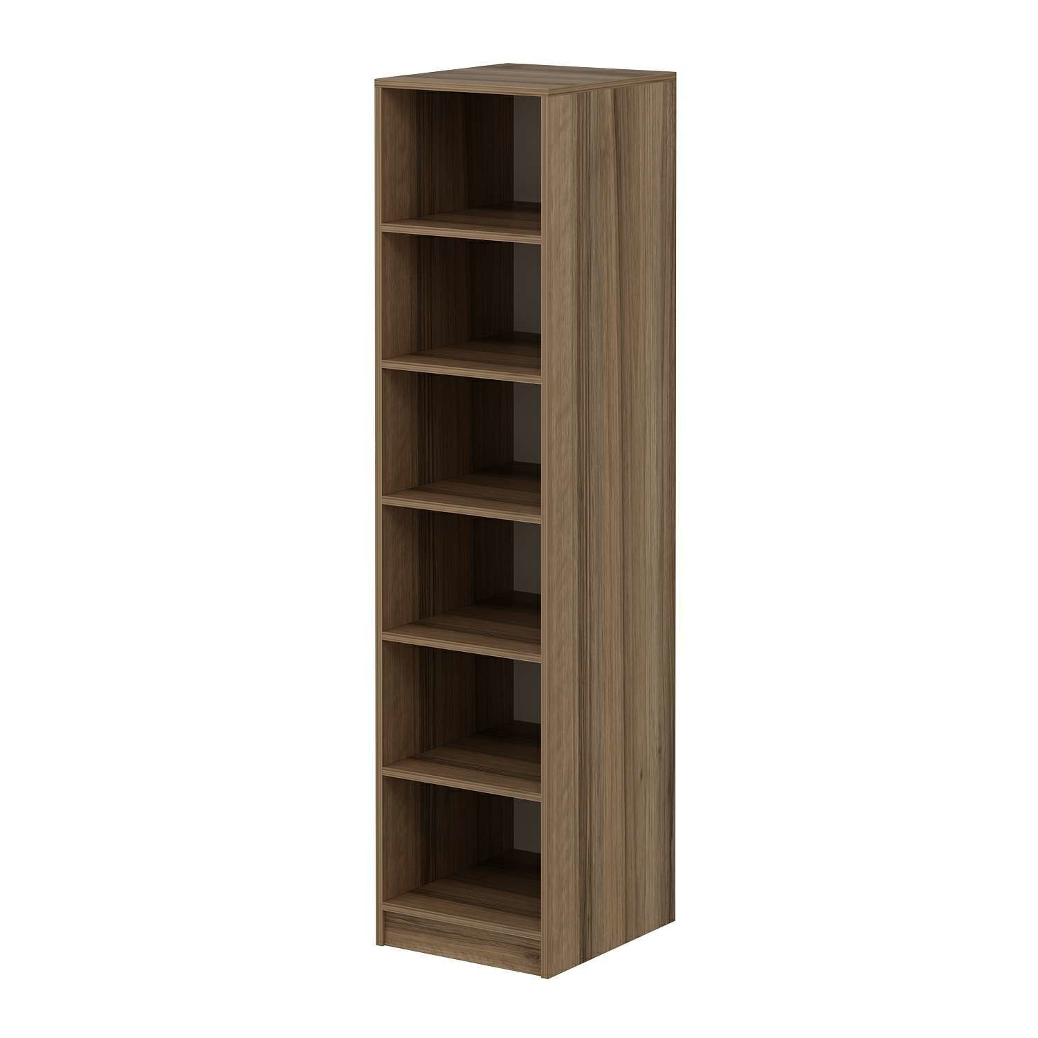 Dulap Hanah Home, PAL melaminat, 45 x 52 x 190 cm, nuc/fume, 506MNR3717 — imaginea 6