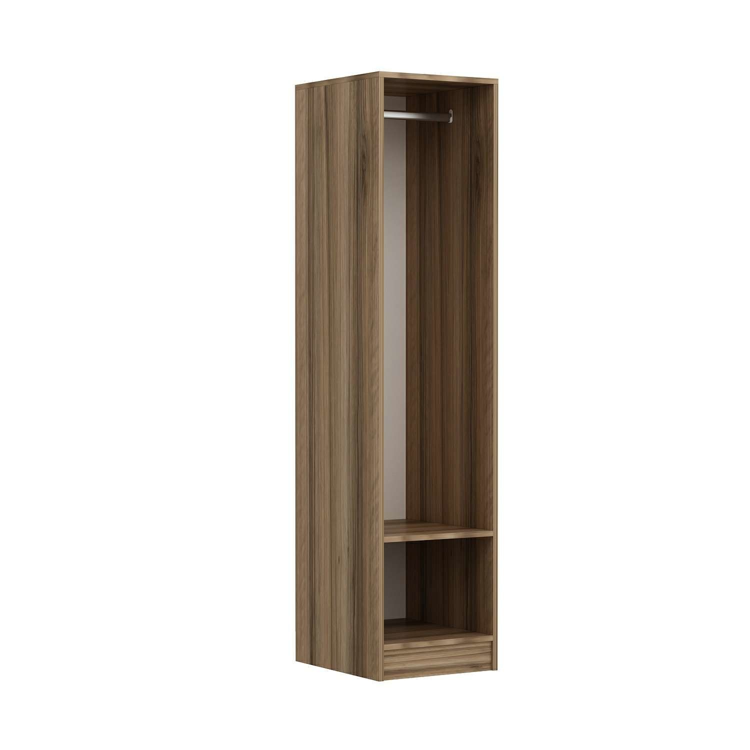 Dulap Hanah Home, PAL melaminat, 45 x 52 x 210 cm, alb/dore, 506MNR3646 — imaginea 5