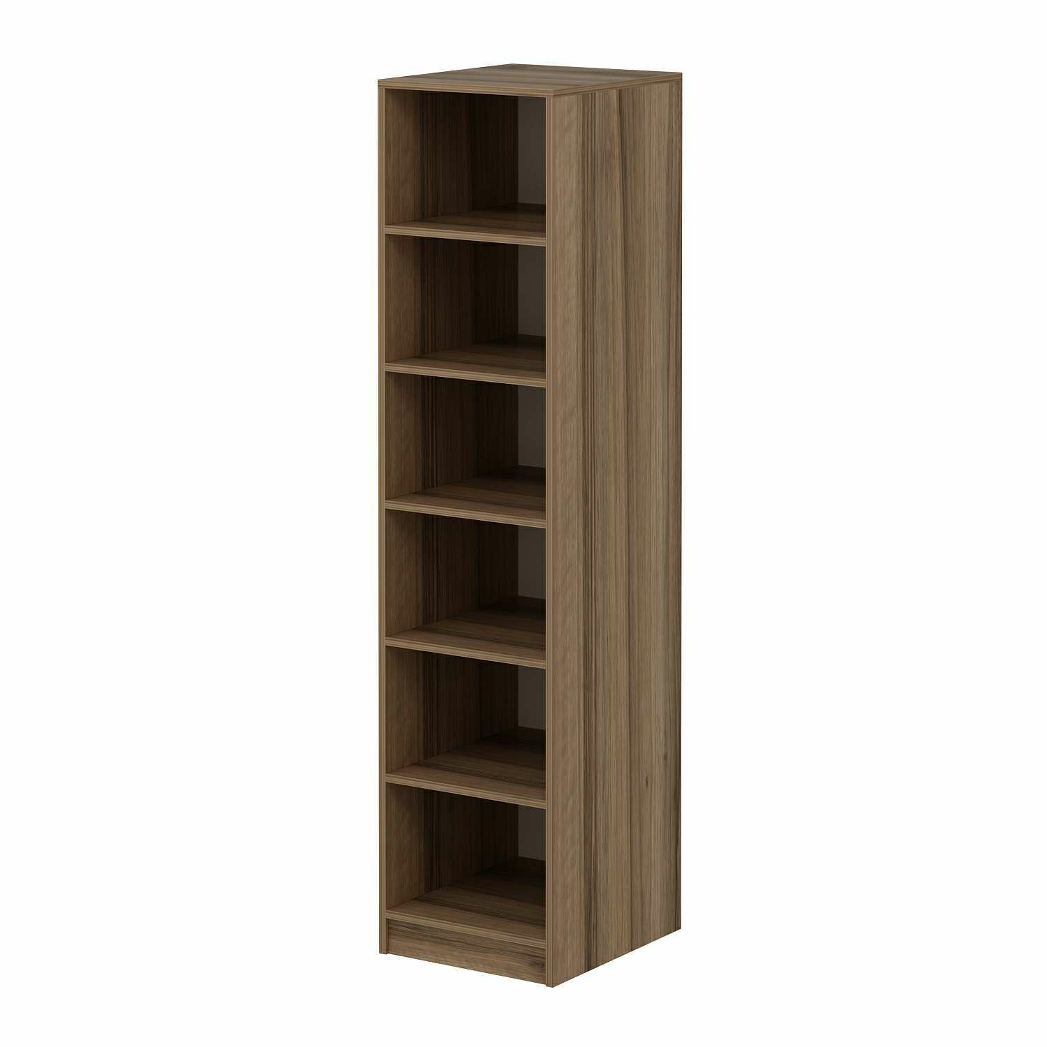 Dulap Hanah Home, PAL melaminat, 45 x 52 x 210 cm, alb/dore, 506MNR3720 — imaginea 2
