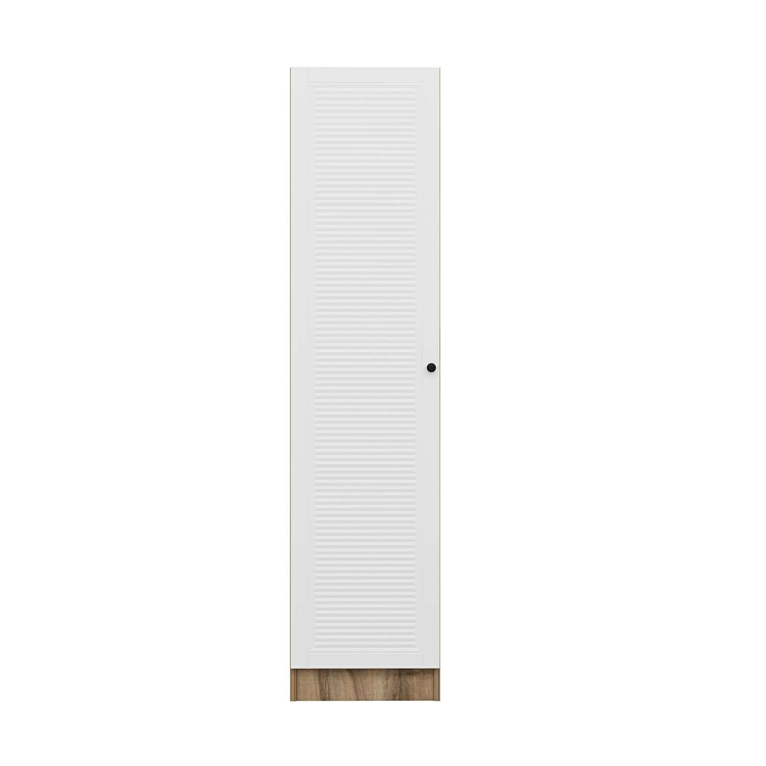 Dulap Hanah Home, PAL melaminat, 45 x 52 x 210 cm, alb/dore, 506MNR3710 — imaginea 4