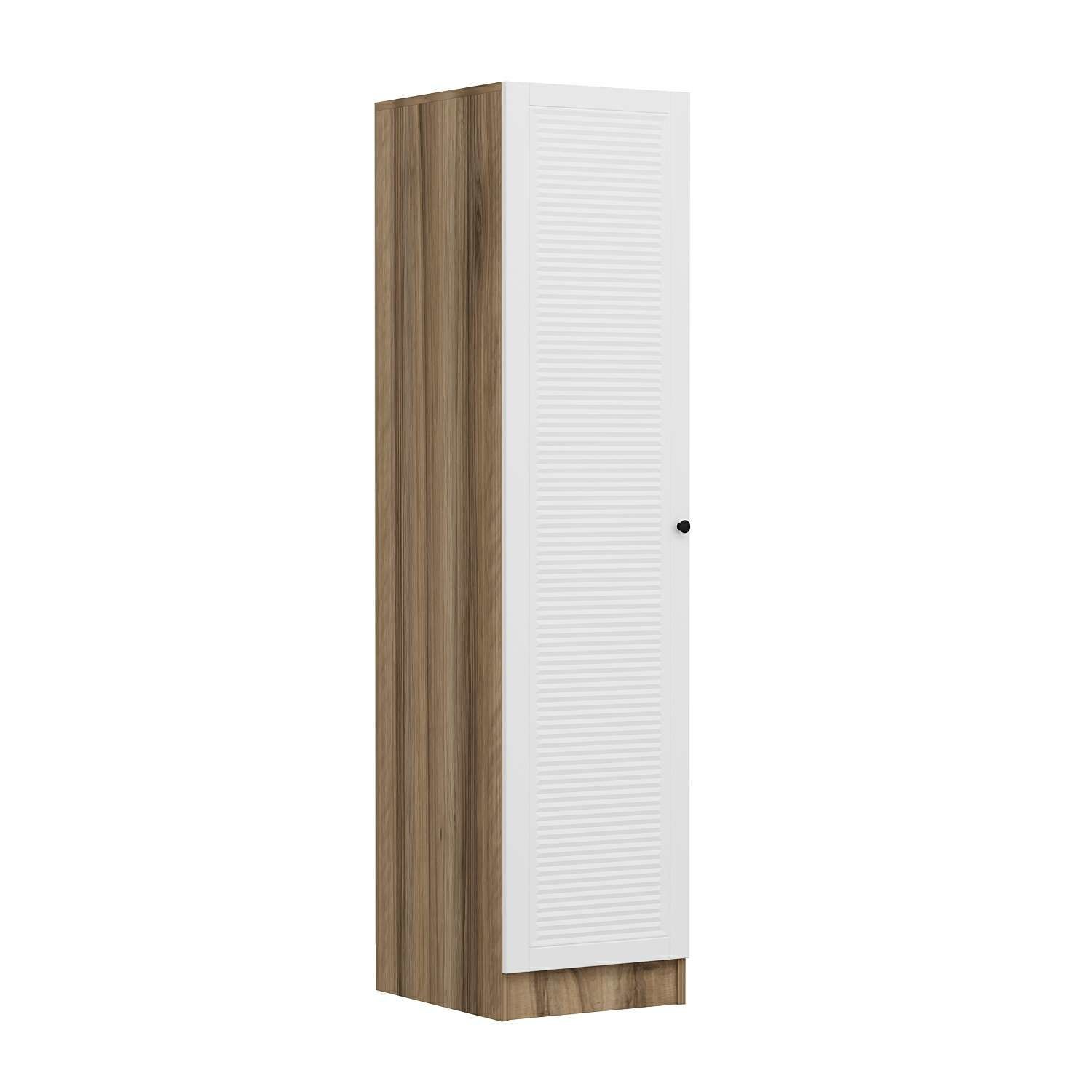 Dulap Hanah Home, PAL melaminat, 45 x 52 x 210 cm, alb/dore, 506MNR3650 — imaginea 5