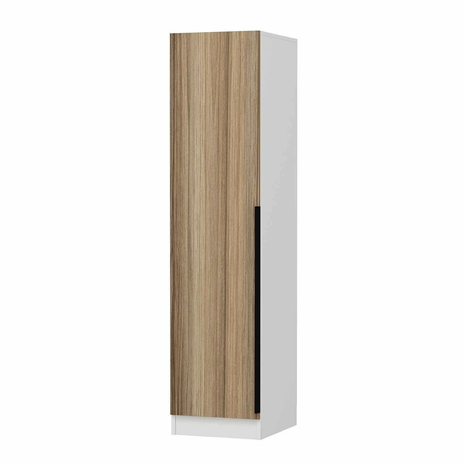 Dulap Hanah Home, PAL melaminat, 45 x 52 x 210 cm, nuc/alb, 506MNR3694 — imaginea 4
