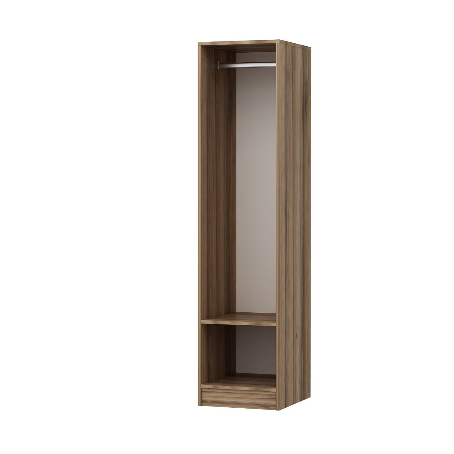 Dulap Hanah Home, PAL melaminat, 45 x 52 x 210 cm, nuc, 506MNR3751 — imaginea 4