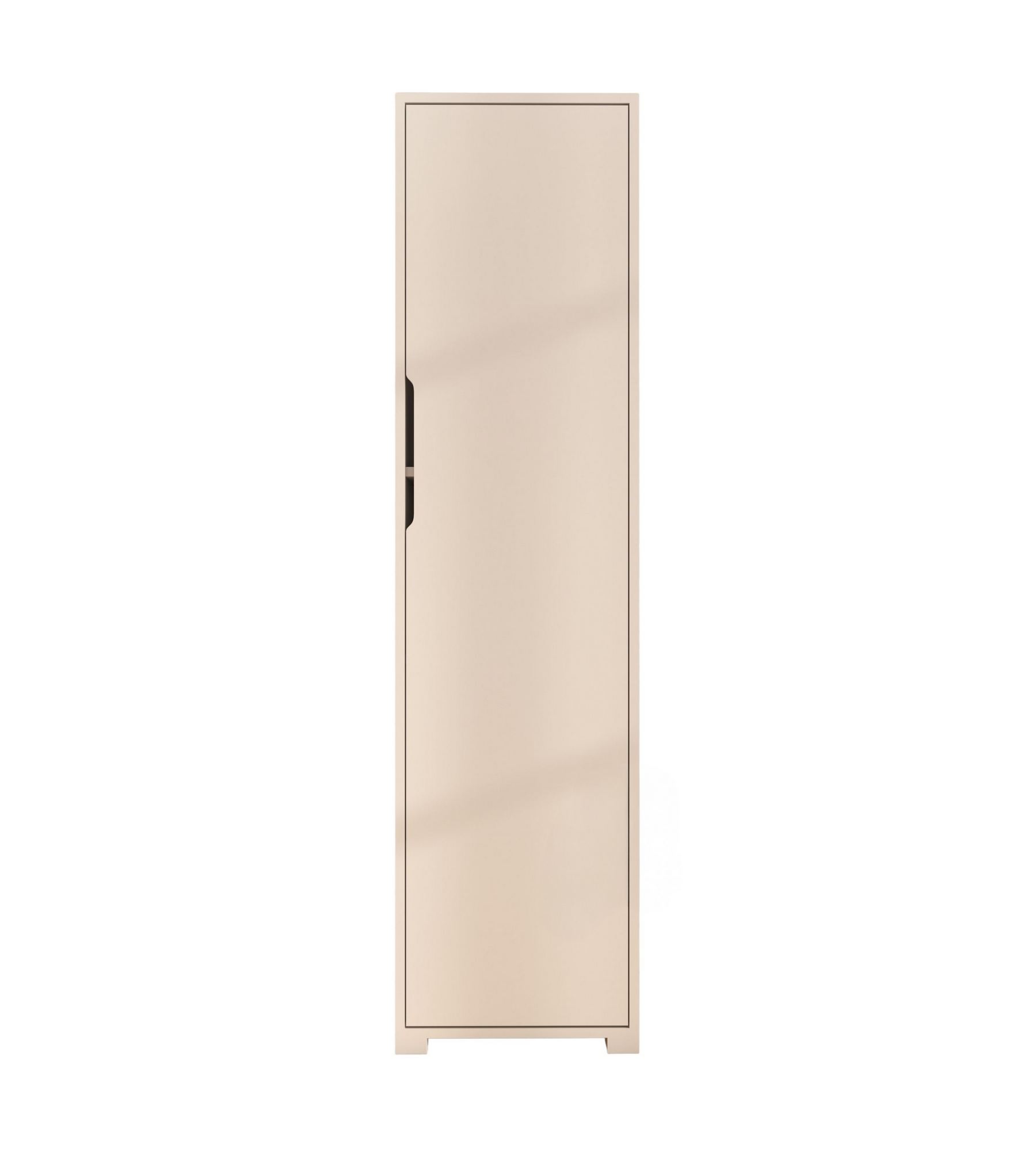 Dulap Hanah Home, PAL melaminat, 47 x 45 x 183 cm, alb, 469ORN1102 — imaginea 3