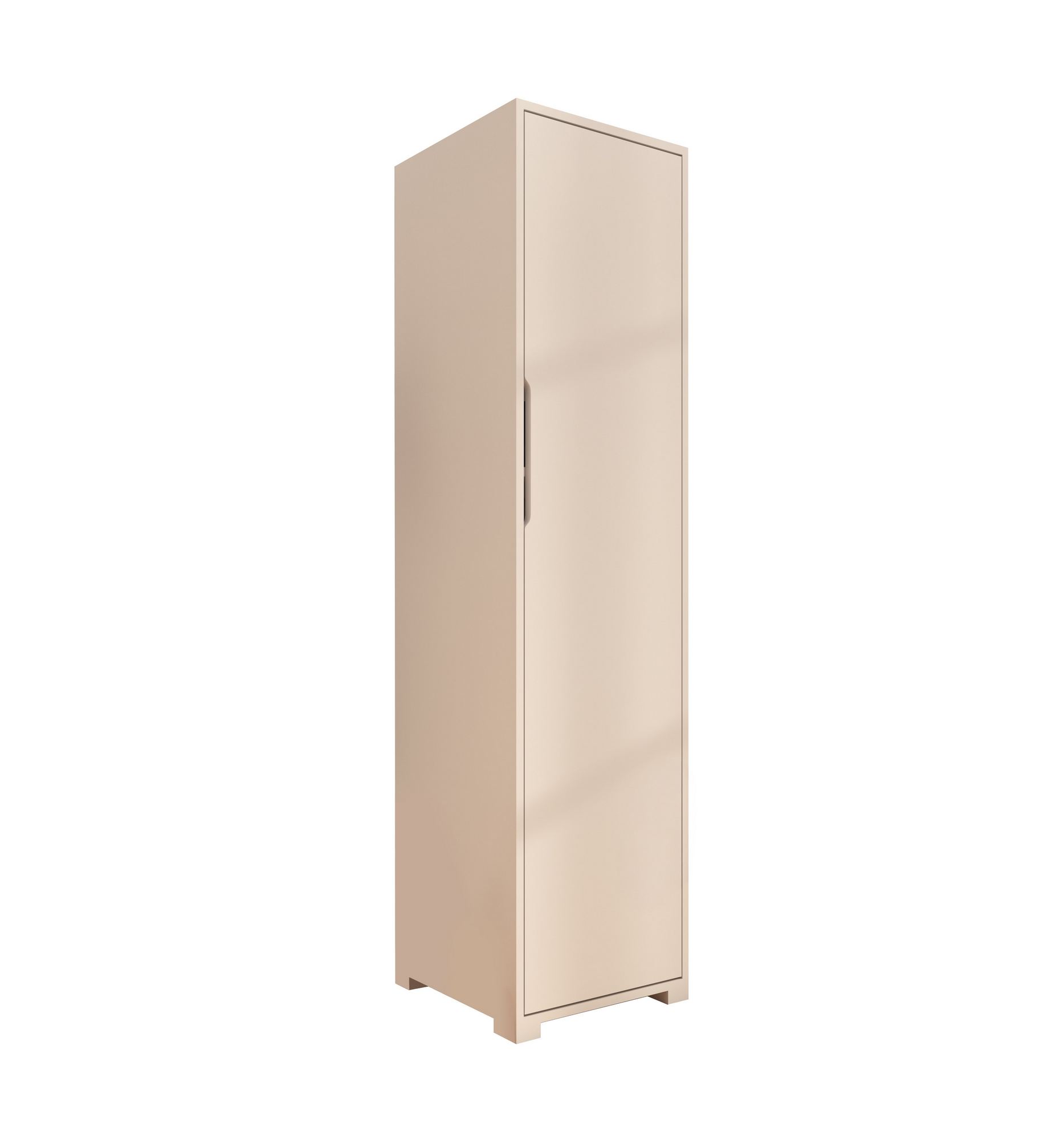 Dulap Hanah Home, PAL melaminat, 47 x 45 x 183 cm, alb, 469ORN1102 — imaginea 4
