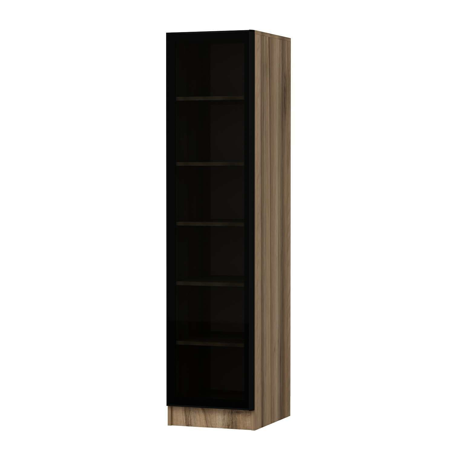 Dulap Hanah Home, PAL melaminat, 45 x 52 x 210 cm, nuc/fume, 506MNR3718 — imaginea 6
