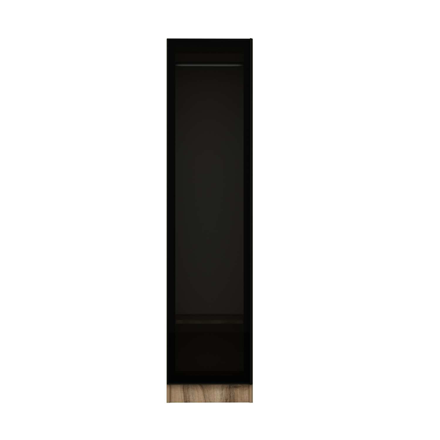 Dulap Hanah Home, PAL melaminat, 45 x 52 x 210 cm, nuc/fume, 506MNR3658 — imaginea 3