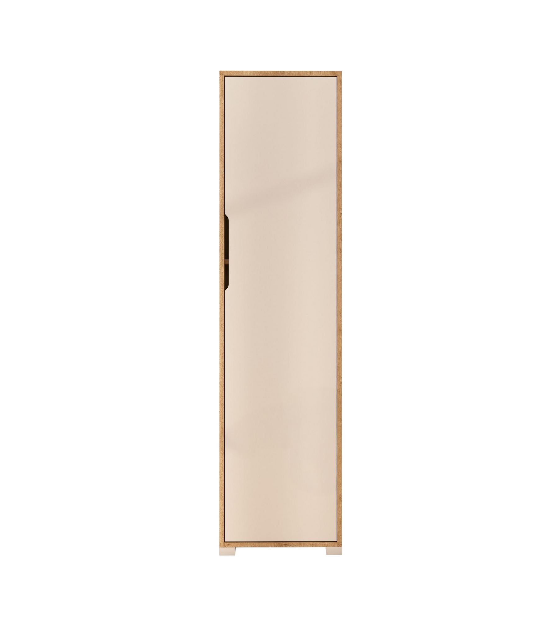Dulap Hanah Home, PAL melaminat, 47 x 45 x 183 cm, sapphire stejar/alb, 469ORN1103 — imaginea 2