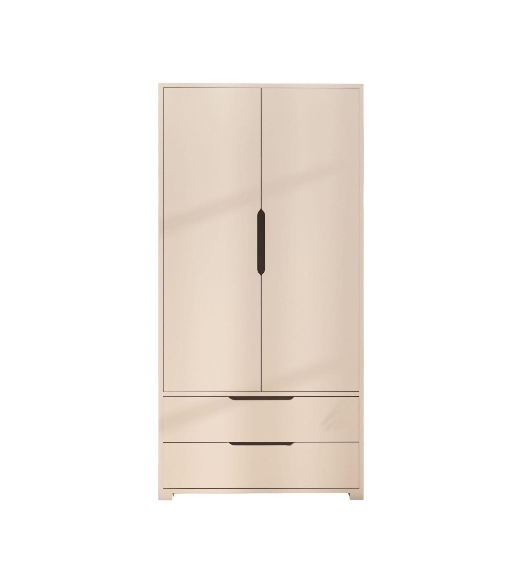 Dulap Hanah Home, PAL melaminat, 90 x 45 x 183 cm, alb, 469ORN1107 — imaginea 4