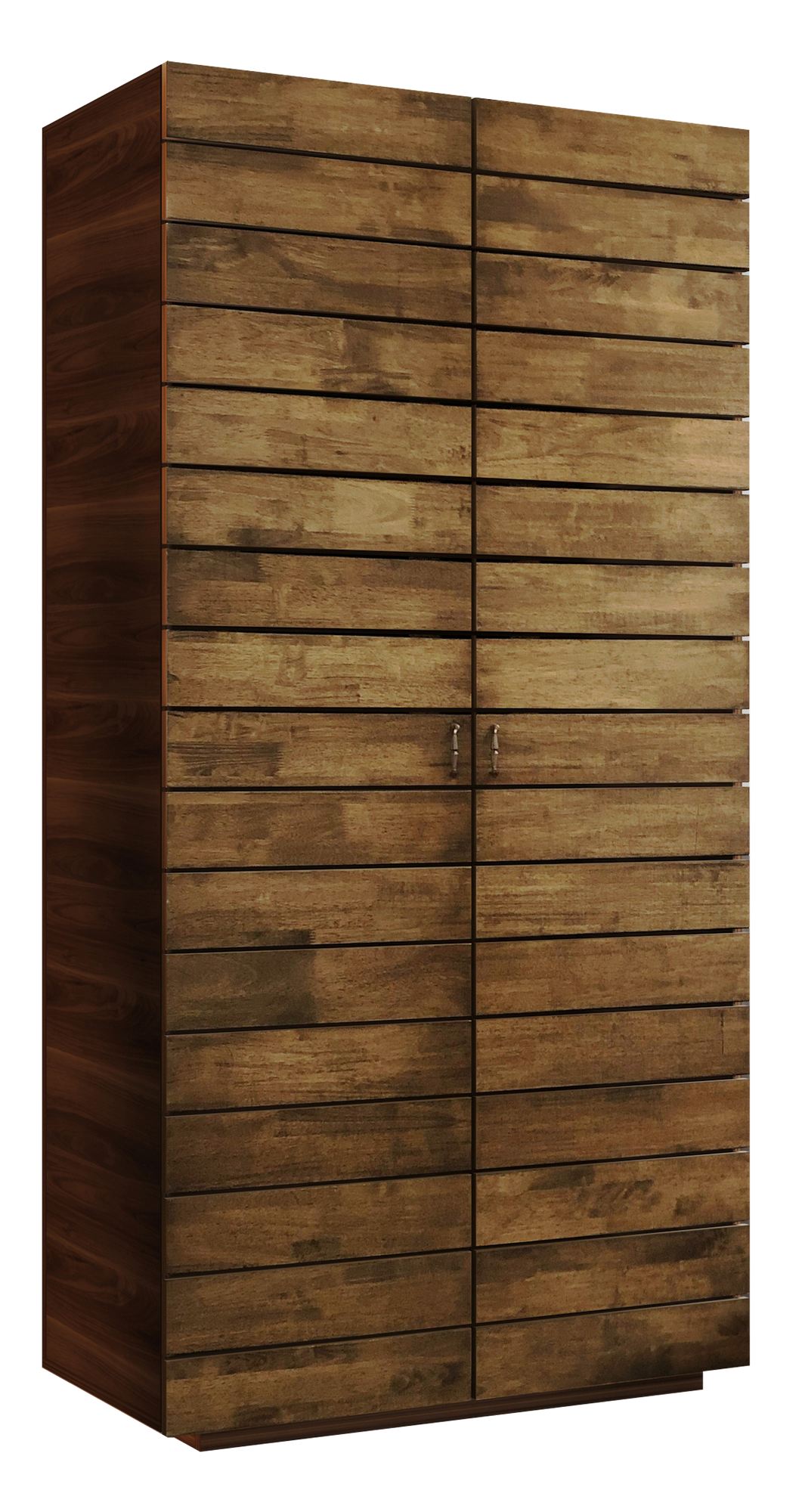 Dulap Hanah Home, PAL melaminat, 90 x 48 x 187 cm, maro, 167RAB1131 — imaginea 5