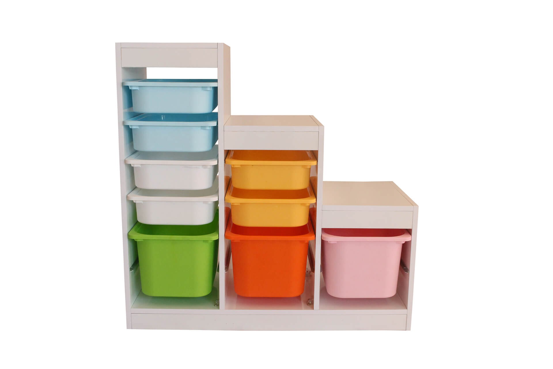 Dulap multifuncțional Hanah Home, PAL melaminat, 42.5 x 45 cm, alb, 109TRS1204 — imaginea 2