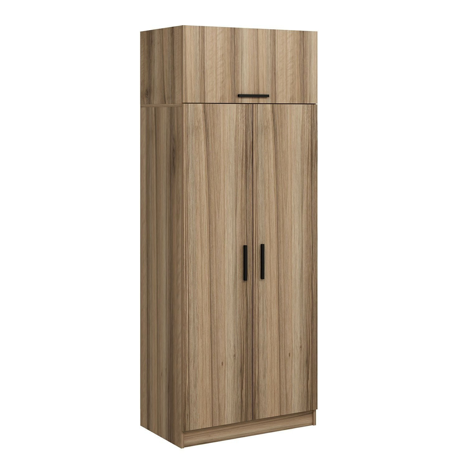 Dulap Hanah Home, PAL melaminat, 90 x 52 x 255 cm, stejar, 506MNR2238 — imaginea 3