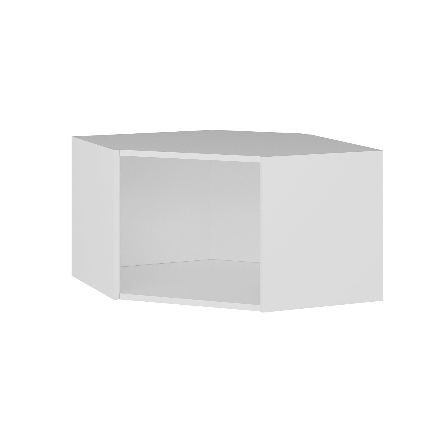 Dulap perete Hanah Home, PAL melaminat, 74 x 74 x 45 cm, alb, 506MNR3858 — imaginea 3