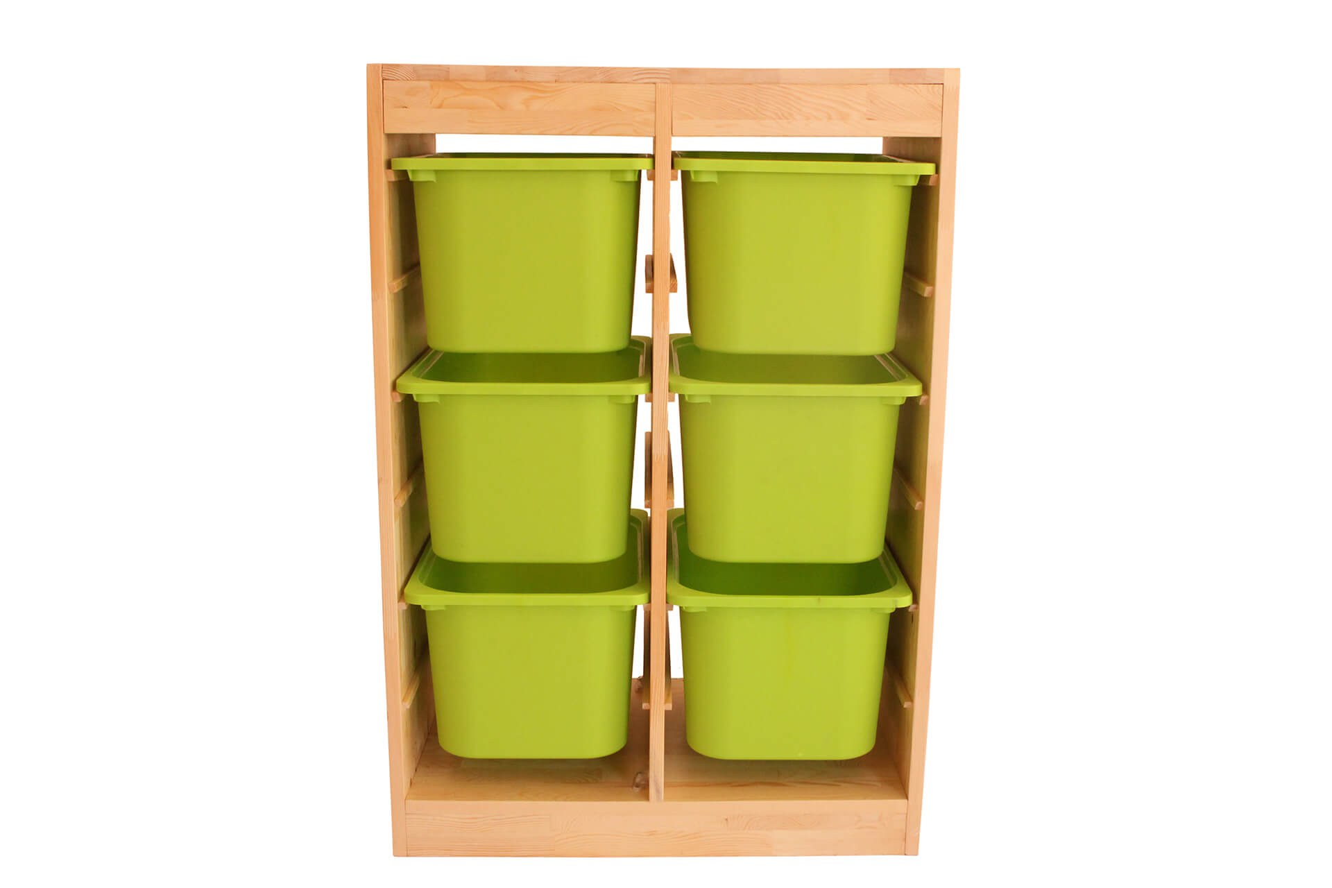 Dulap multifuncțional Hanah Home, pin, 66 x 42.5 x 93 cm, stejar, 109TRS1207 — imaginea 2