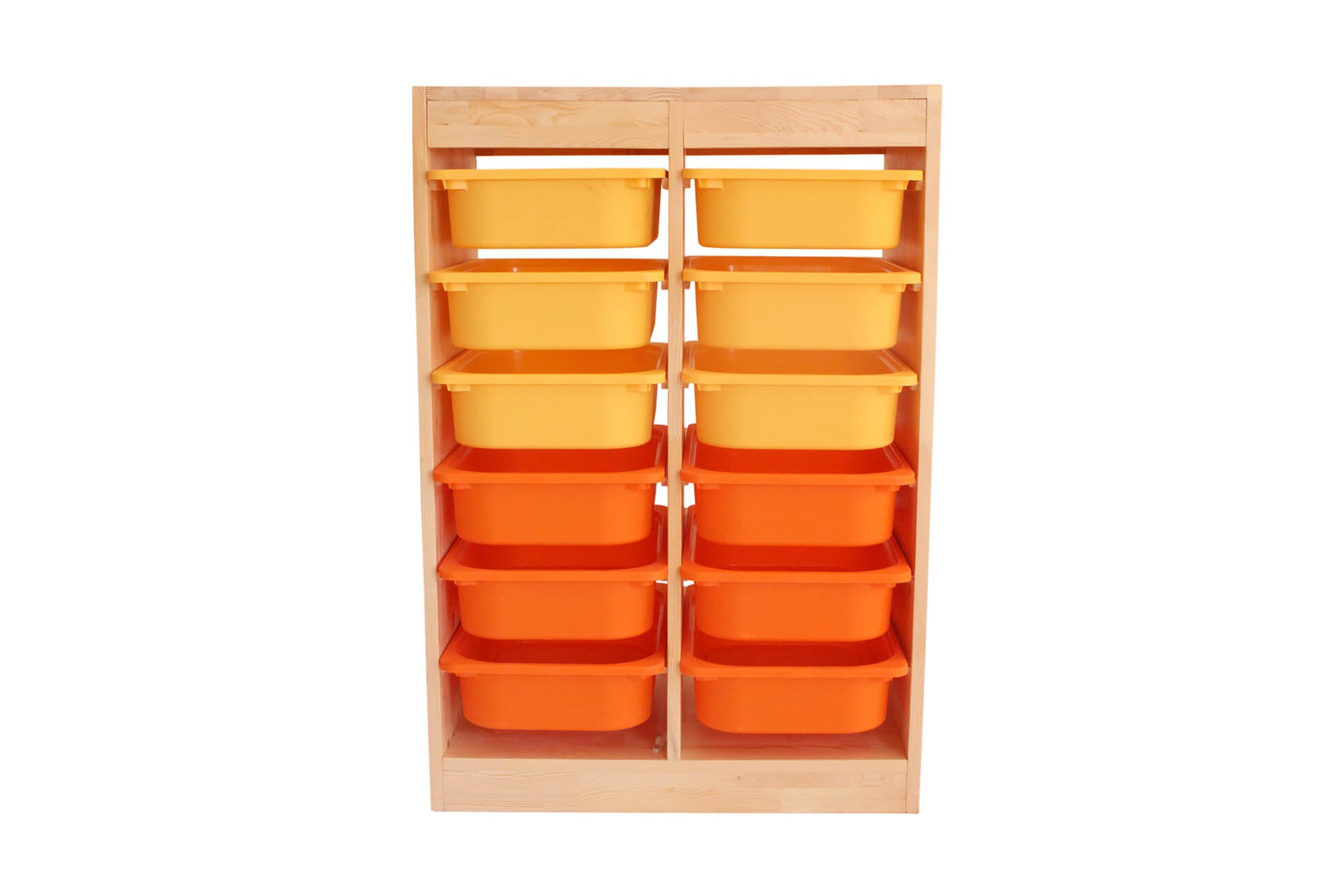 Dulap multifuncțional Hanah Home, pin, 66 x 42.5 x 93 cm, stejar, 109TRS1207 — imaginea 4